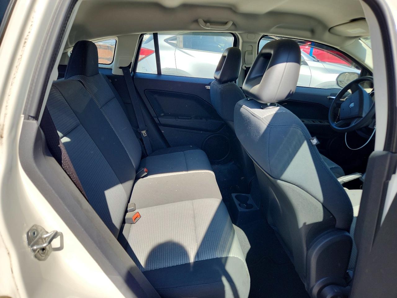 2009 Dodge Caliber Sxt White vin: 1B3HB48A19D150529