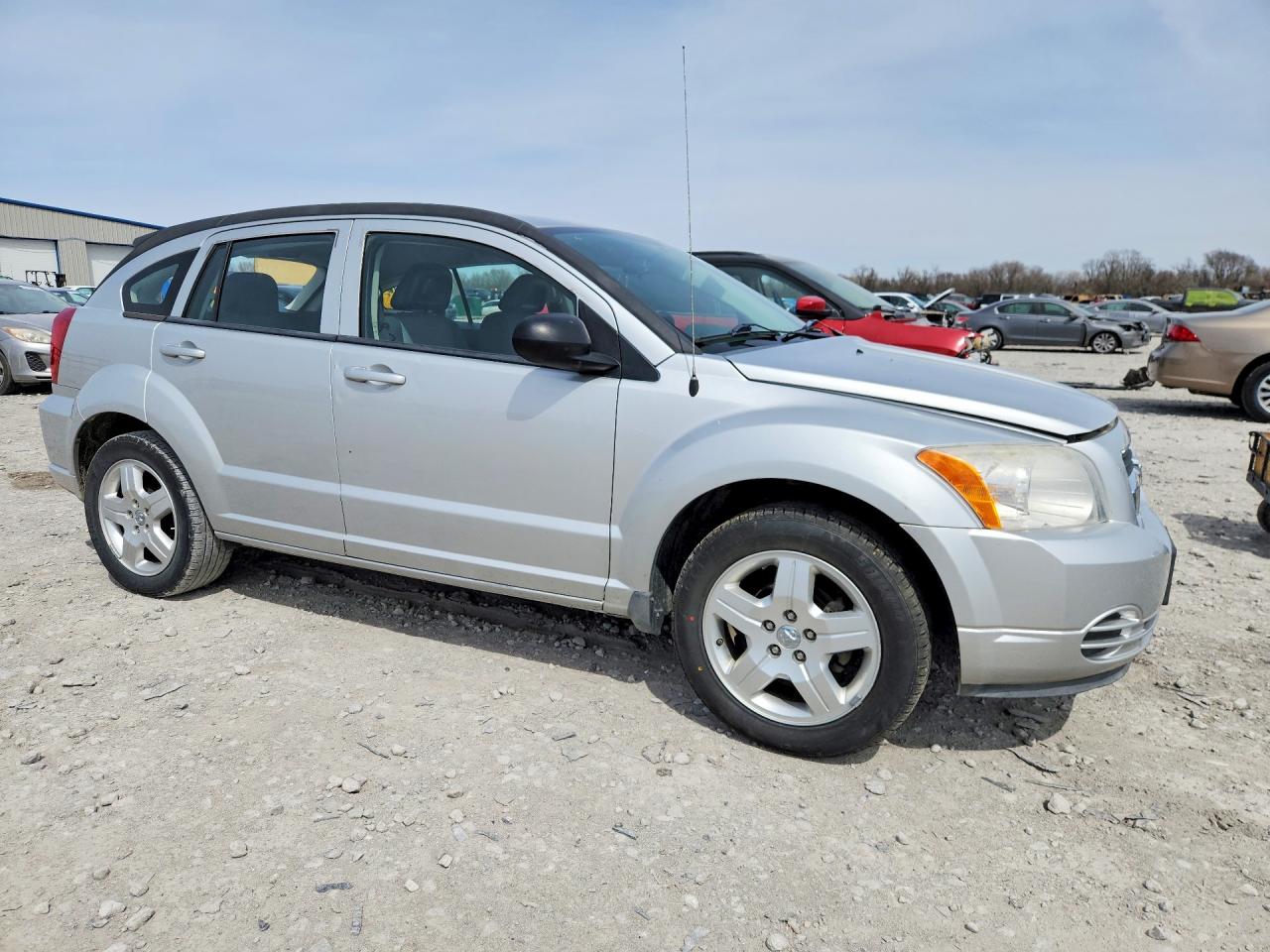 2009 Dodge Caliber Sxt Silver vin: 1B3HB48A19D164589