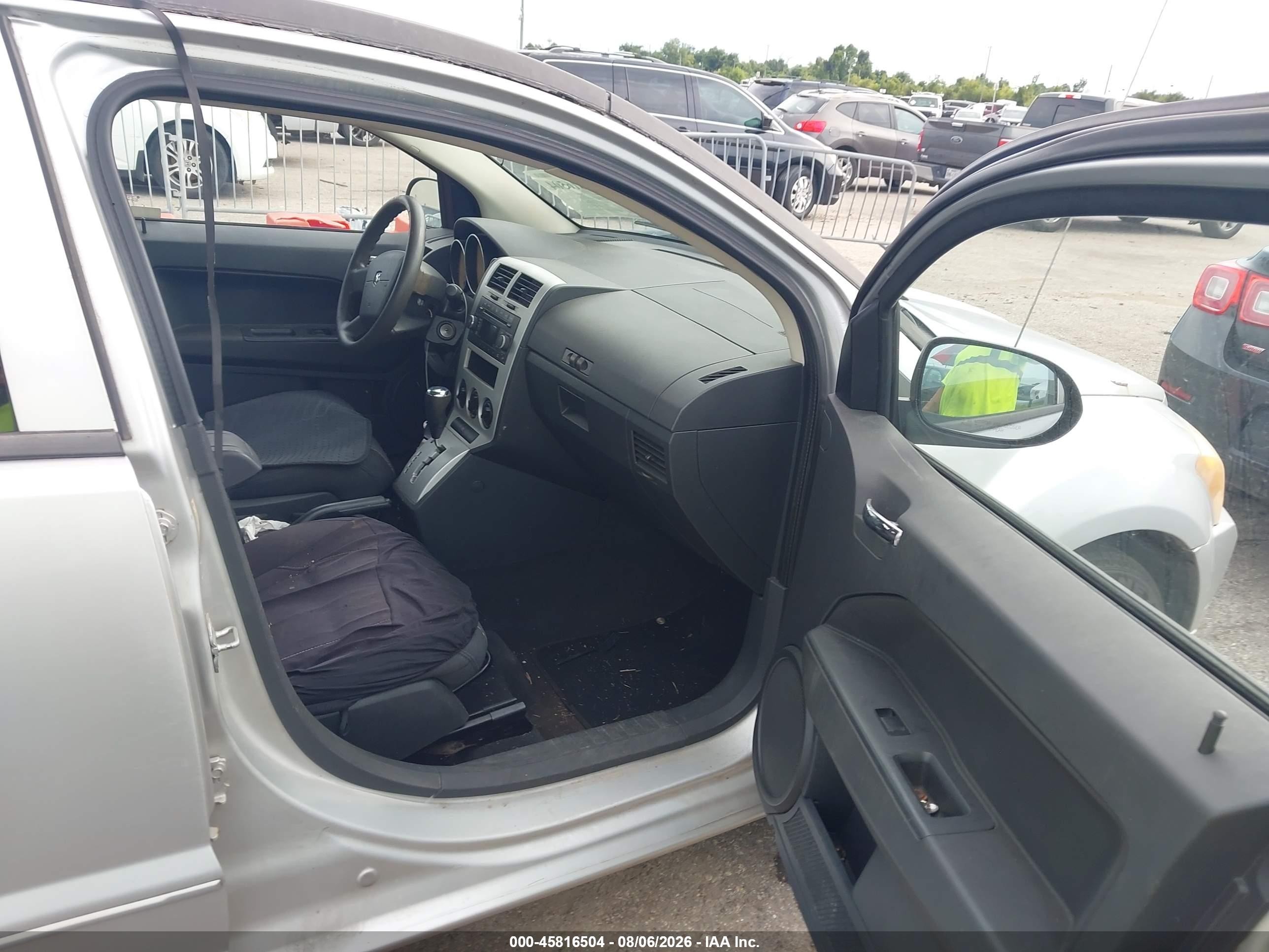 2009 Dodge Caliber Sxt Silver vin: 1B3HB48A19D175379