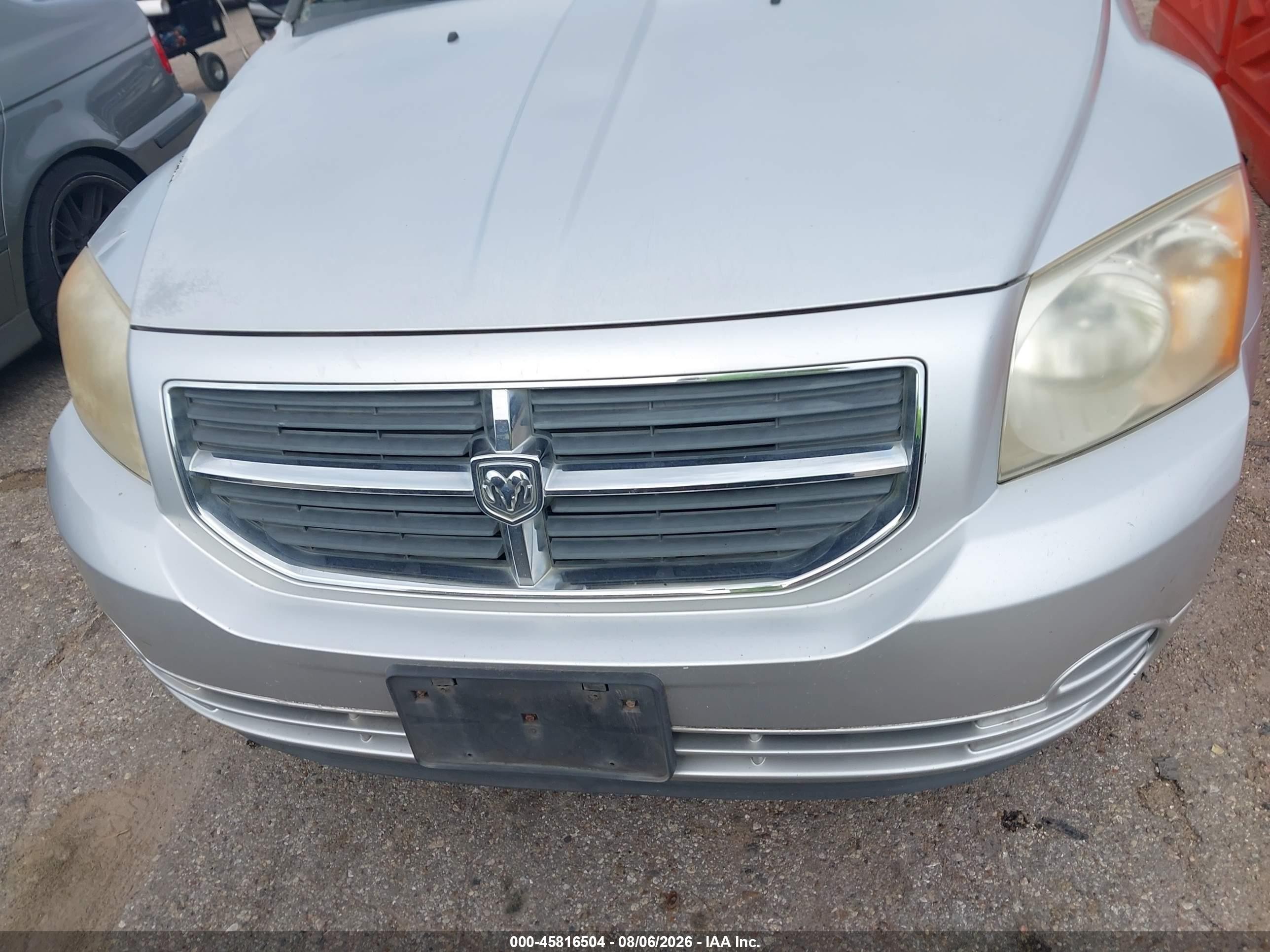 2009 Dodge Caliber Sxt Silver vin: 1B3HB48A19D175379