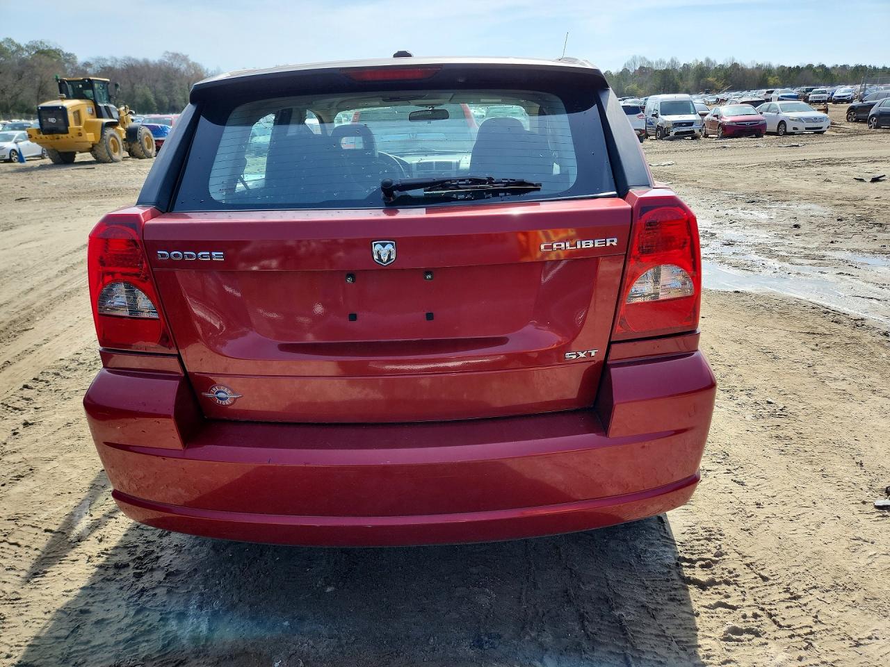 2009 Dodge Caliber Sxt Red vin: 1B3HB48A19D242997