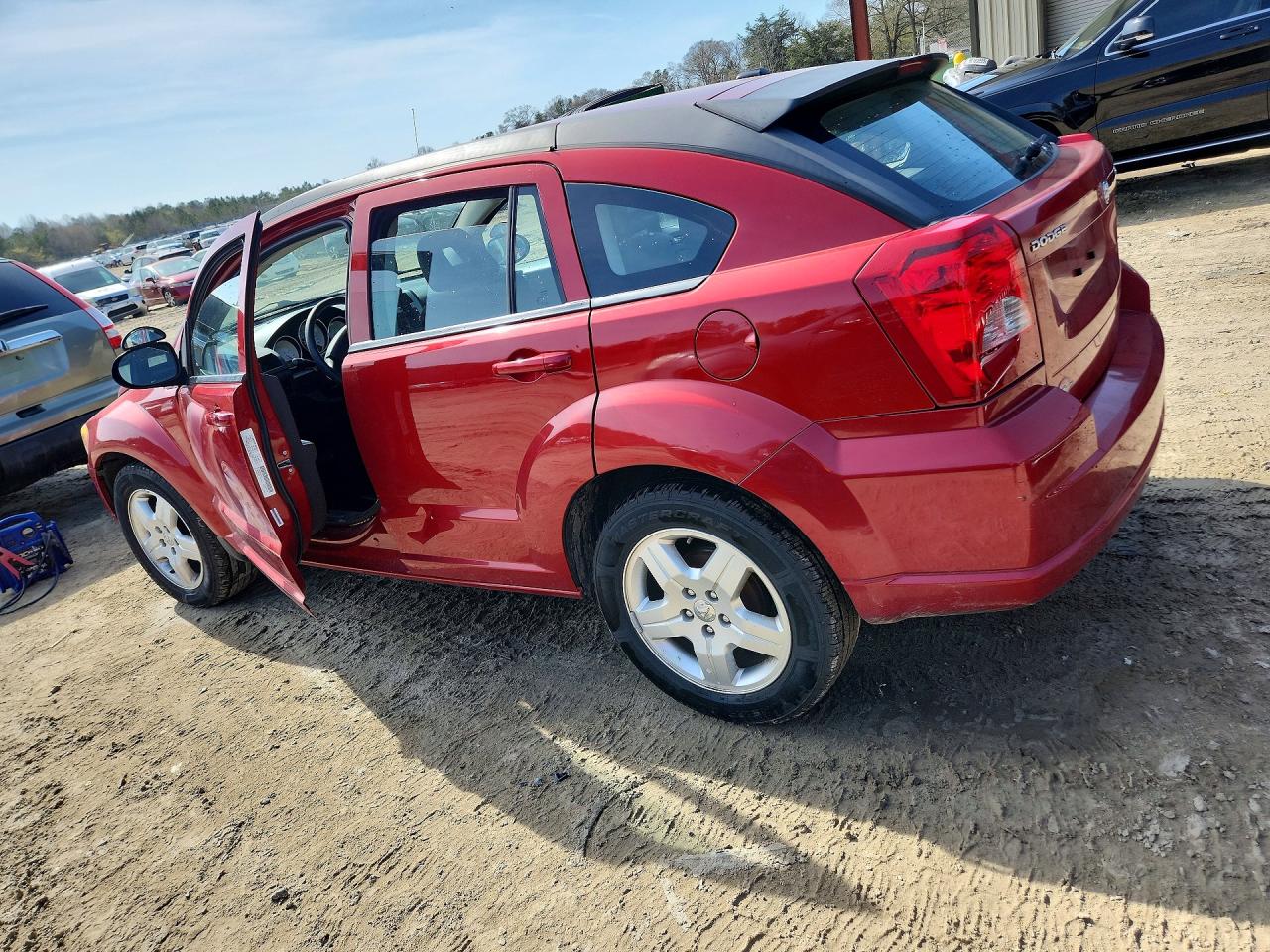 2009 Dodge Caliber Sxt Red vin: 1B3HB48A19D242997