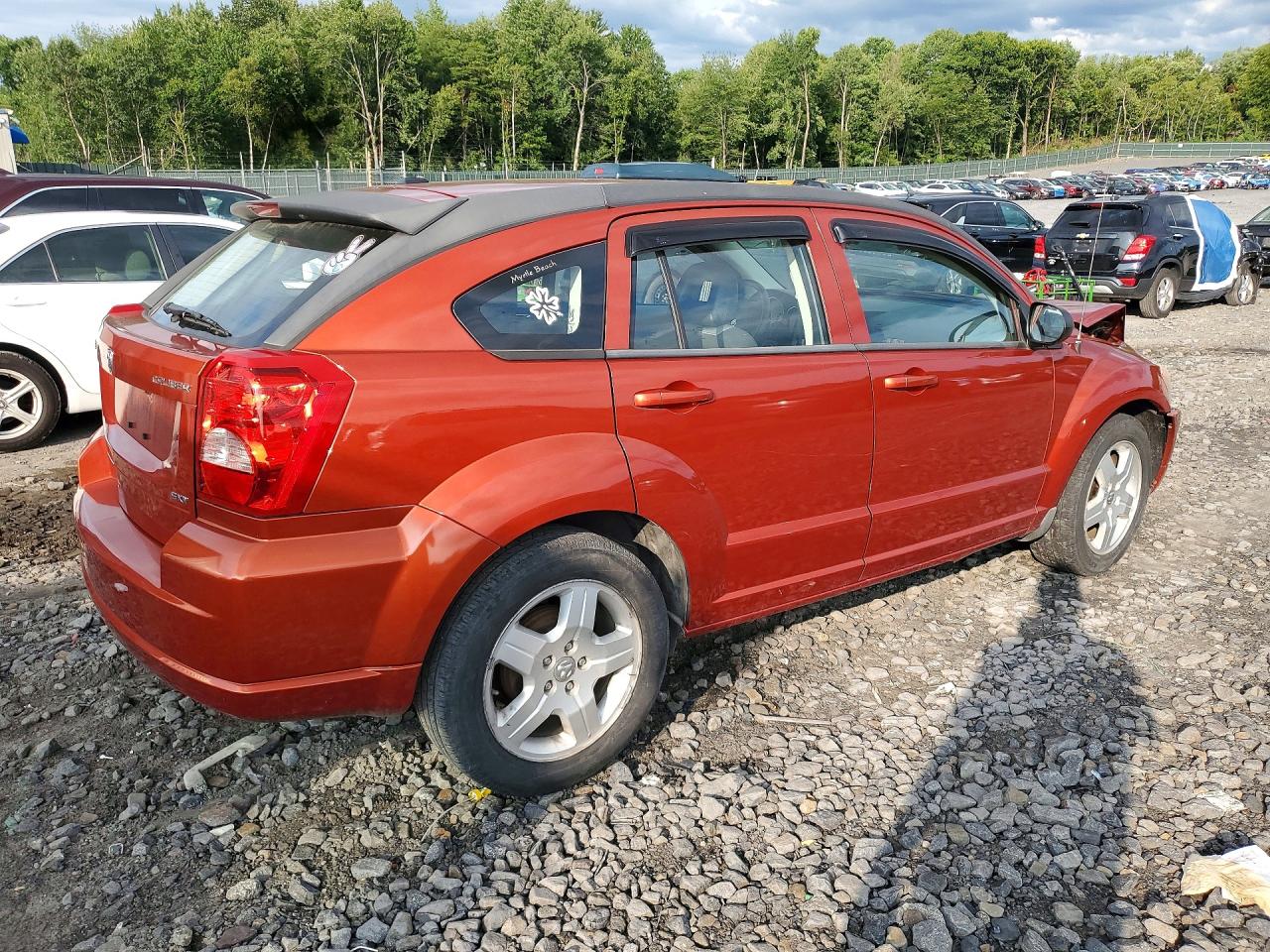 2009 Dodge Caliber Sxt Оранжевый vin: 1B3HB48A29D108015