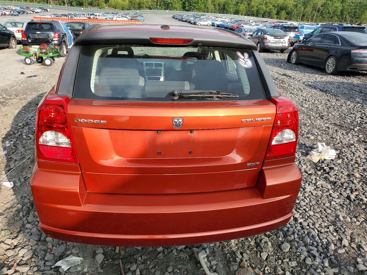2009 Dodge Caliber Sxt Оранжевый vin: 1B3HB48A29D108015