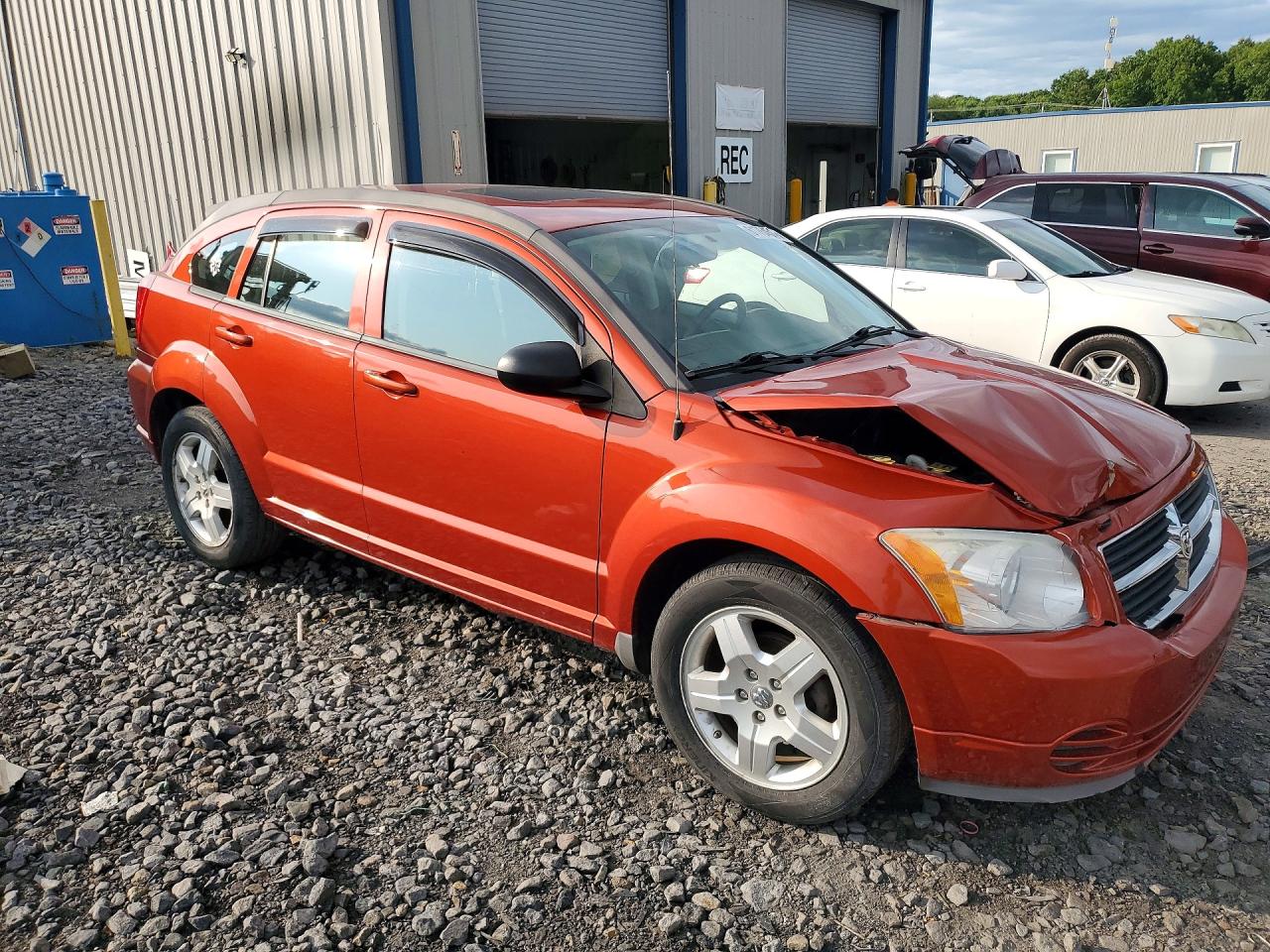 2009 Dodge Caliber Sxt Оранжевый vin: 1B3HB48A29D108015