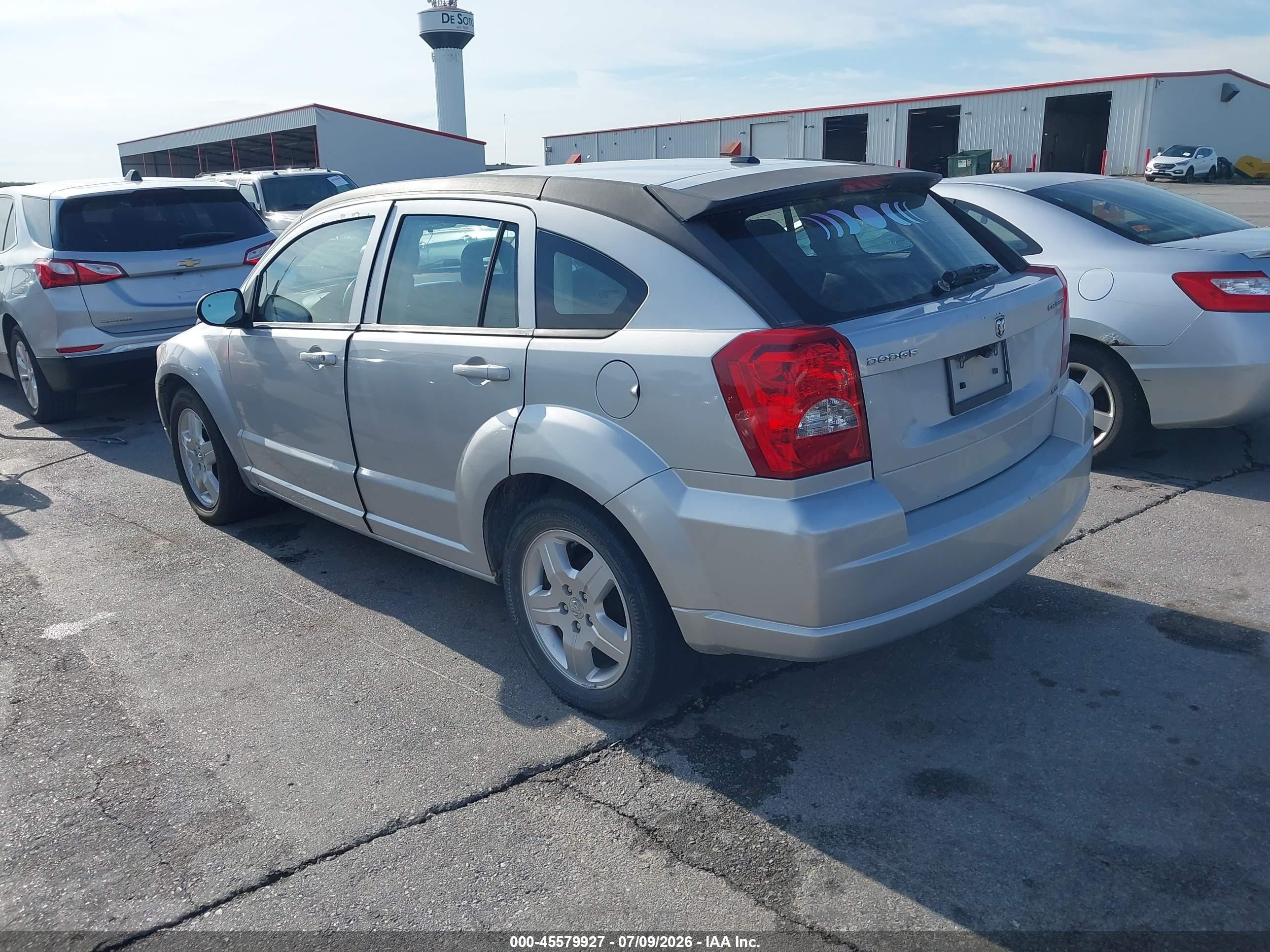 2009 Dodge Caliber Sxt Silver vin: 1B3HB48A29D108323