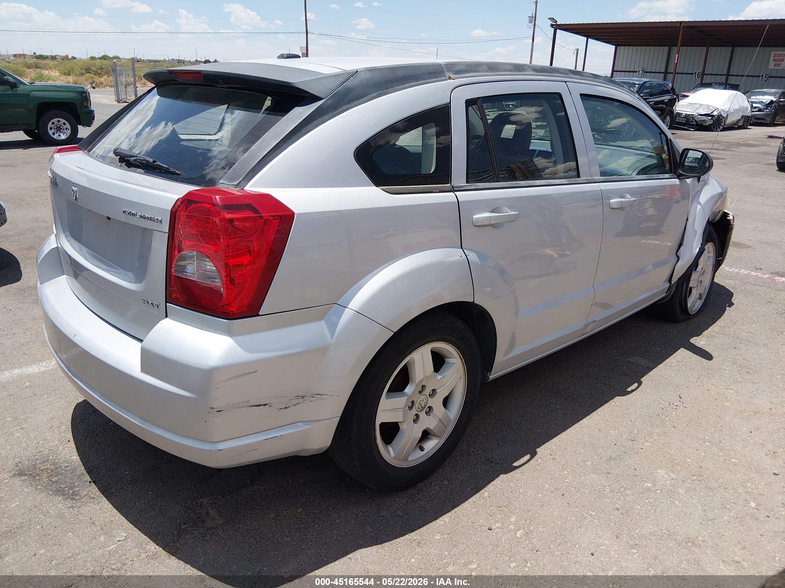 2009 Dodge Caliber Sxt Серебряный vin: 1B3HB48A29D191624