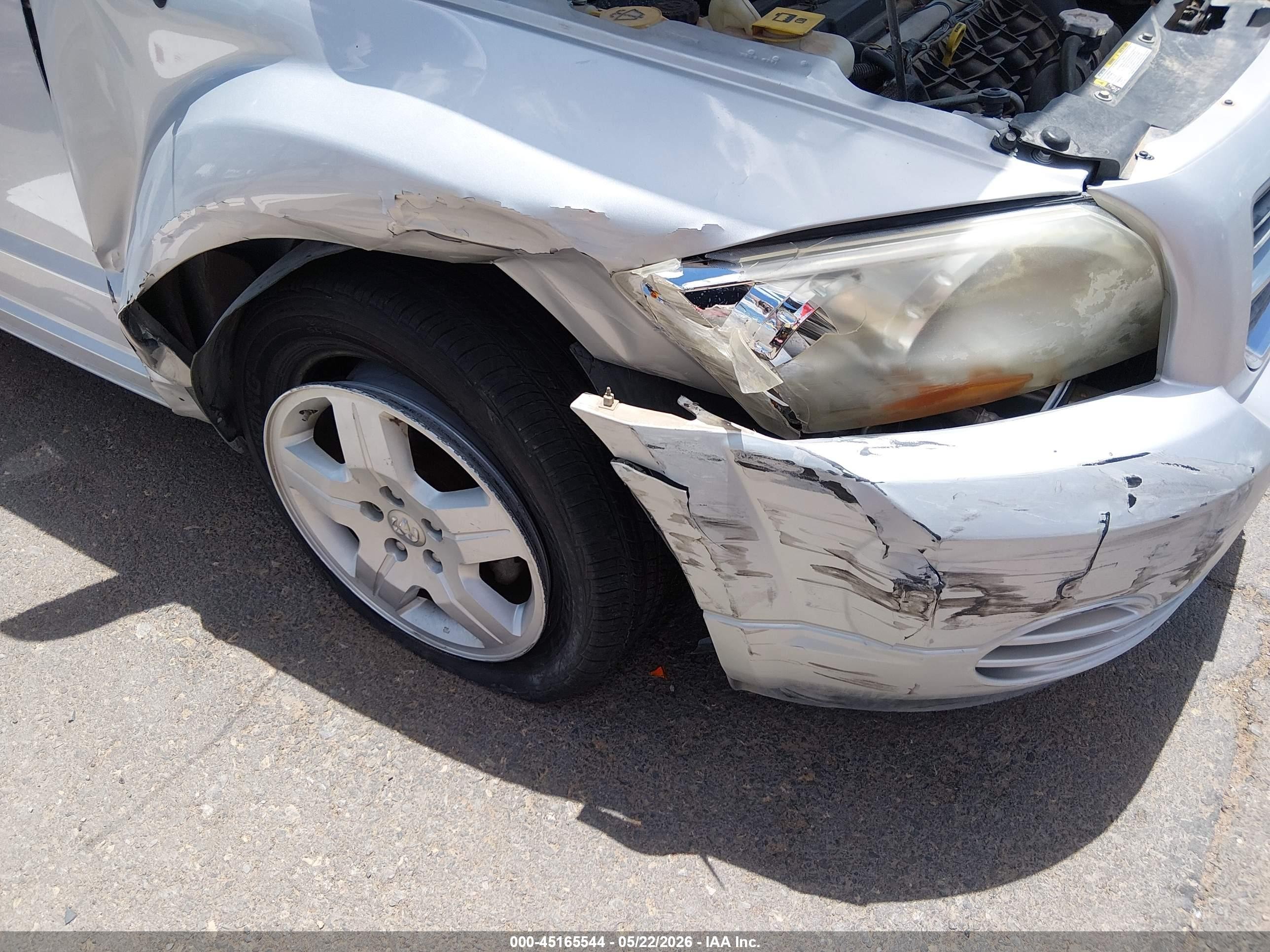 2009 Dodge Caliber Sxt Серебряный vin: 1B3HB48A29D191624