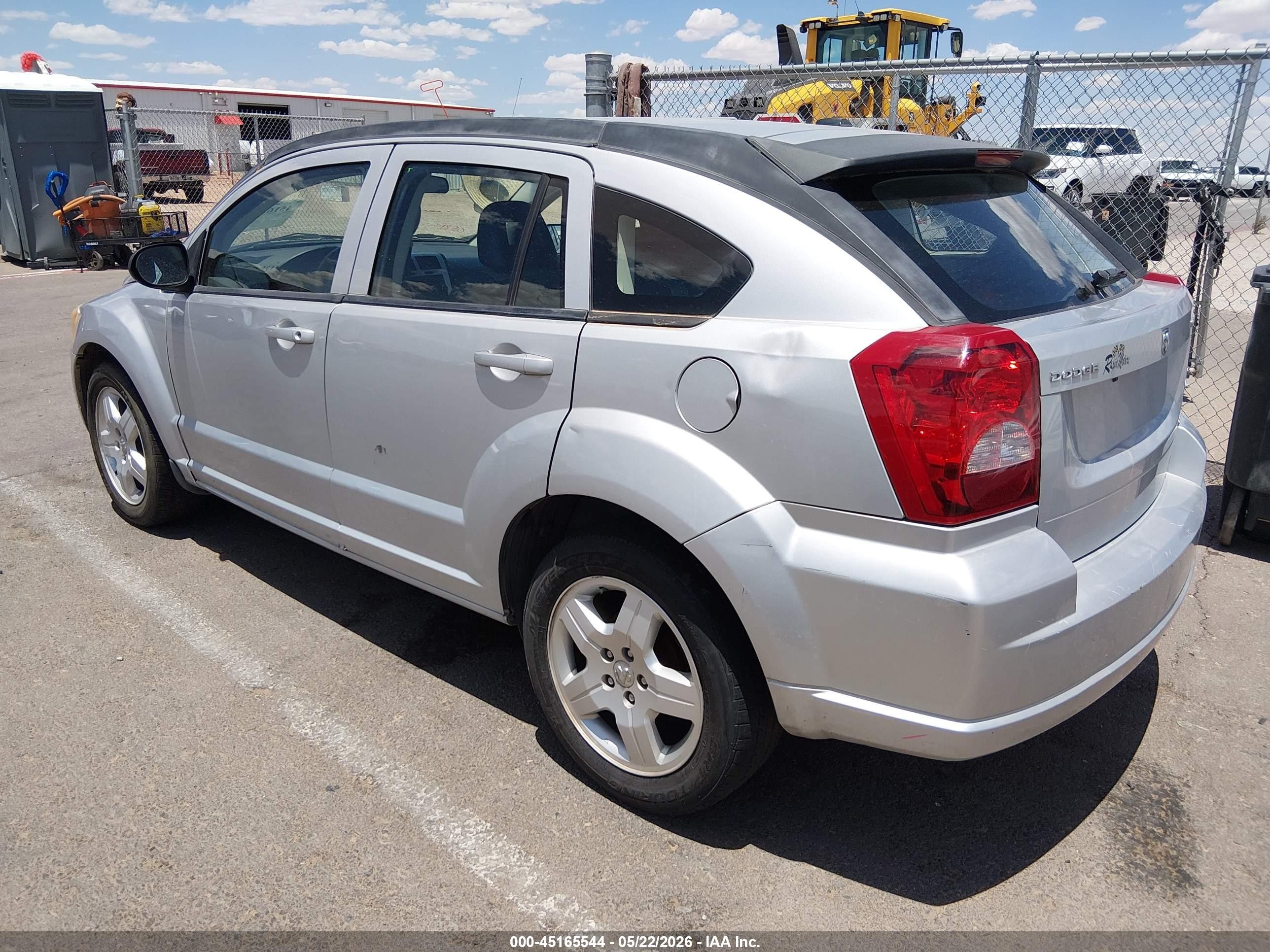 2009 Dodge Caliber Sxt Серебряный vin: 1B3HB48A29D191624