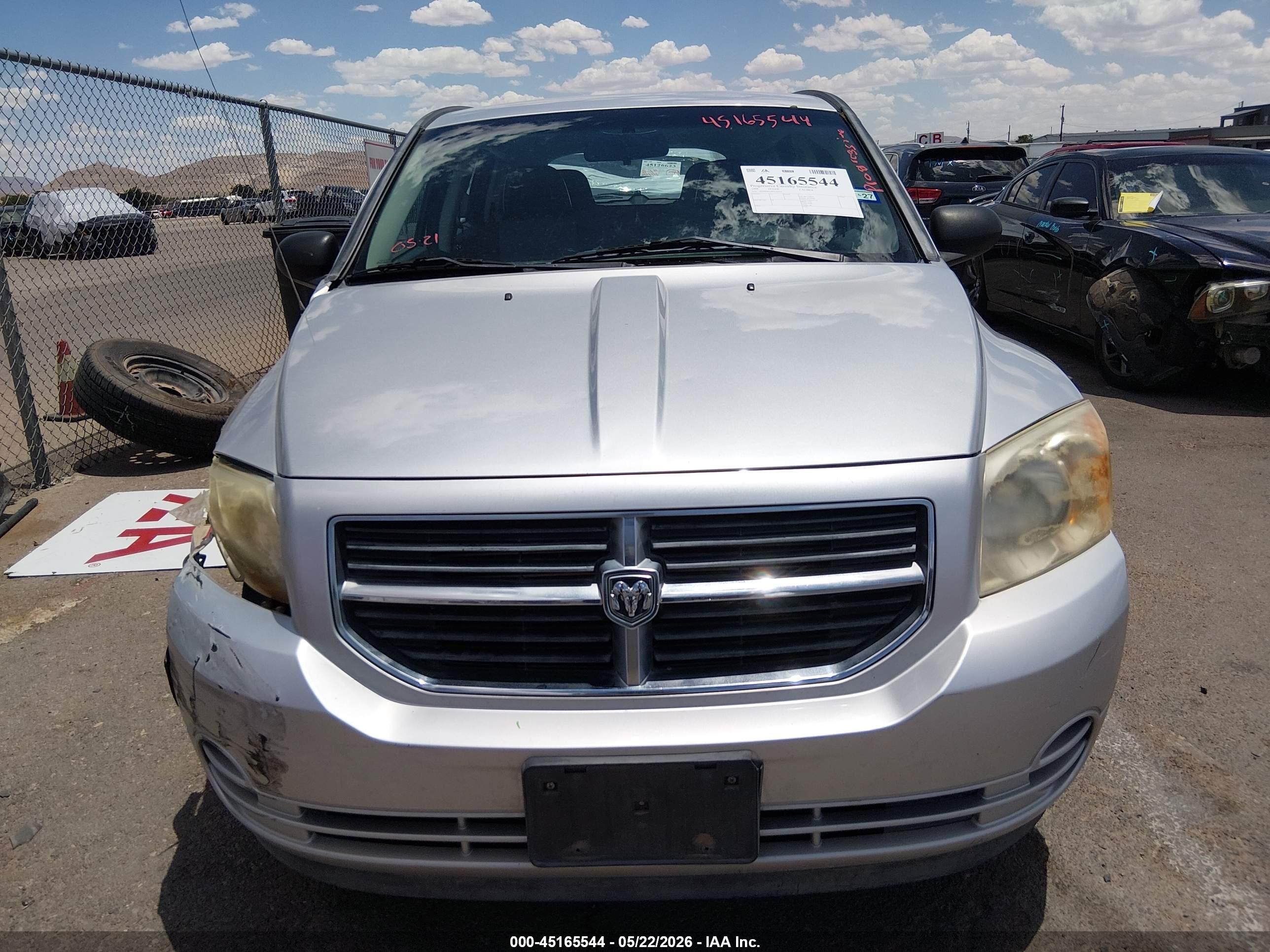 2009 Dodge Caliber Sxt Серебряный vin: 1B3HB48A29D191624