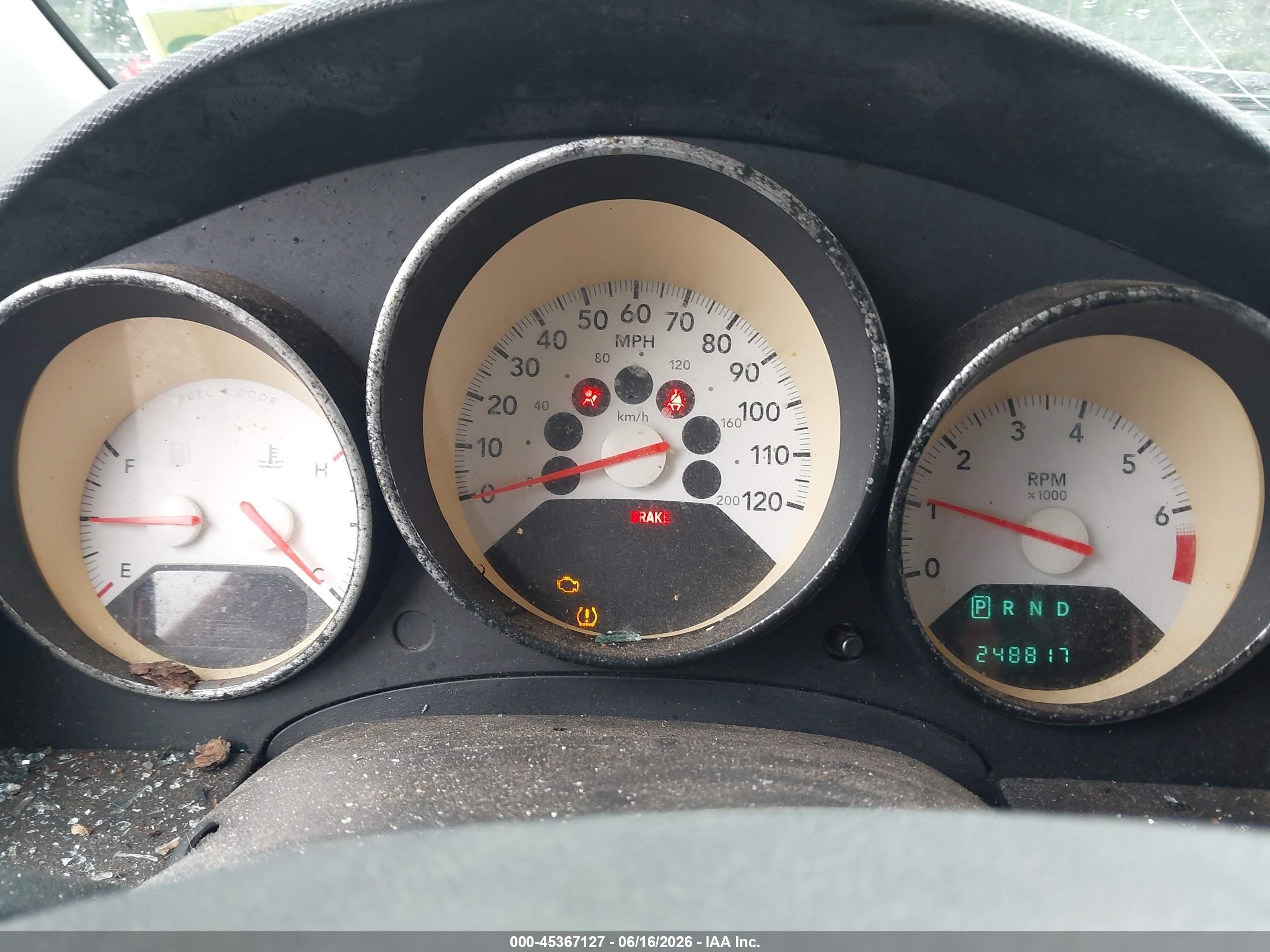 2009 Dodge Caliber Sxt Red vin: 1B3HB48A39D104863