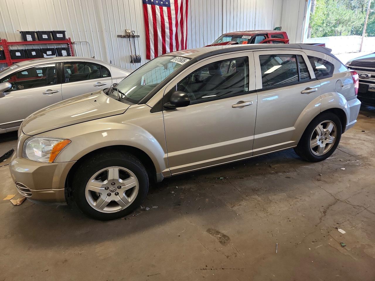 2009 Dodge Caliber Sxt Желто-коричневый vin: 1B3HB48A39D180020