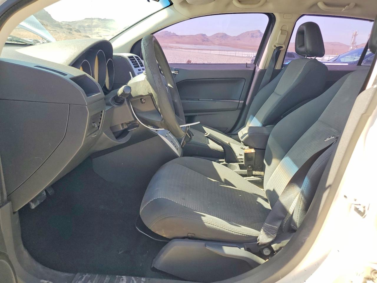 2009 Dodge Caliber Sxt White vin: 1B3HB48A39D180695