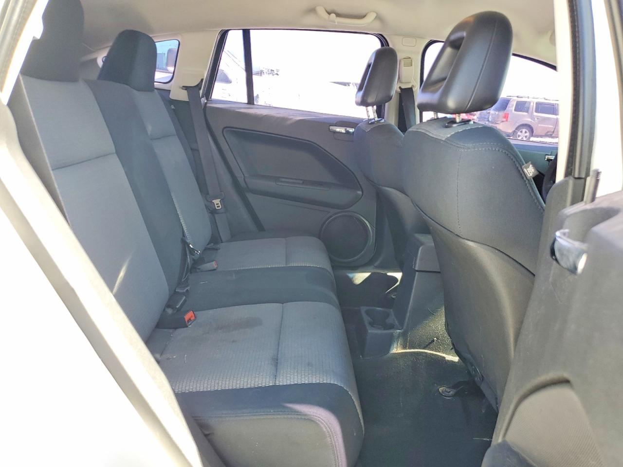 2009 Dodge Caliber Sxt White vin: 1B3HB48A39D180695