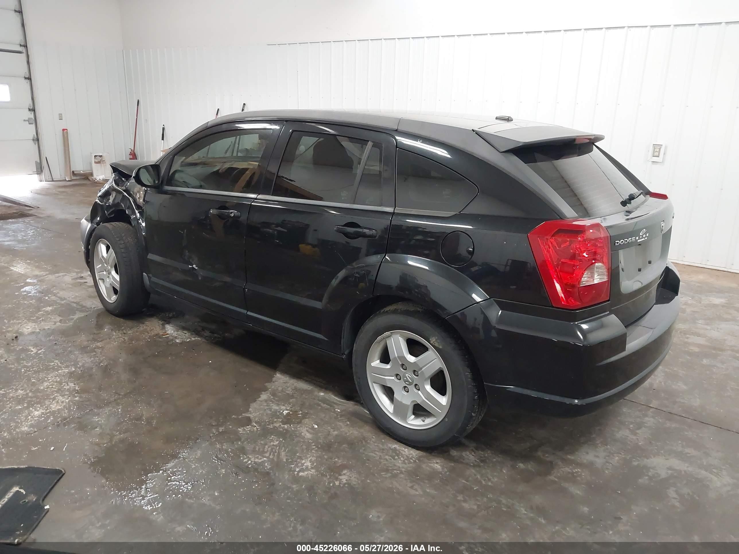 2009 Dodge Caliber Sxt Black vin: 1B3HB48A49D100420