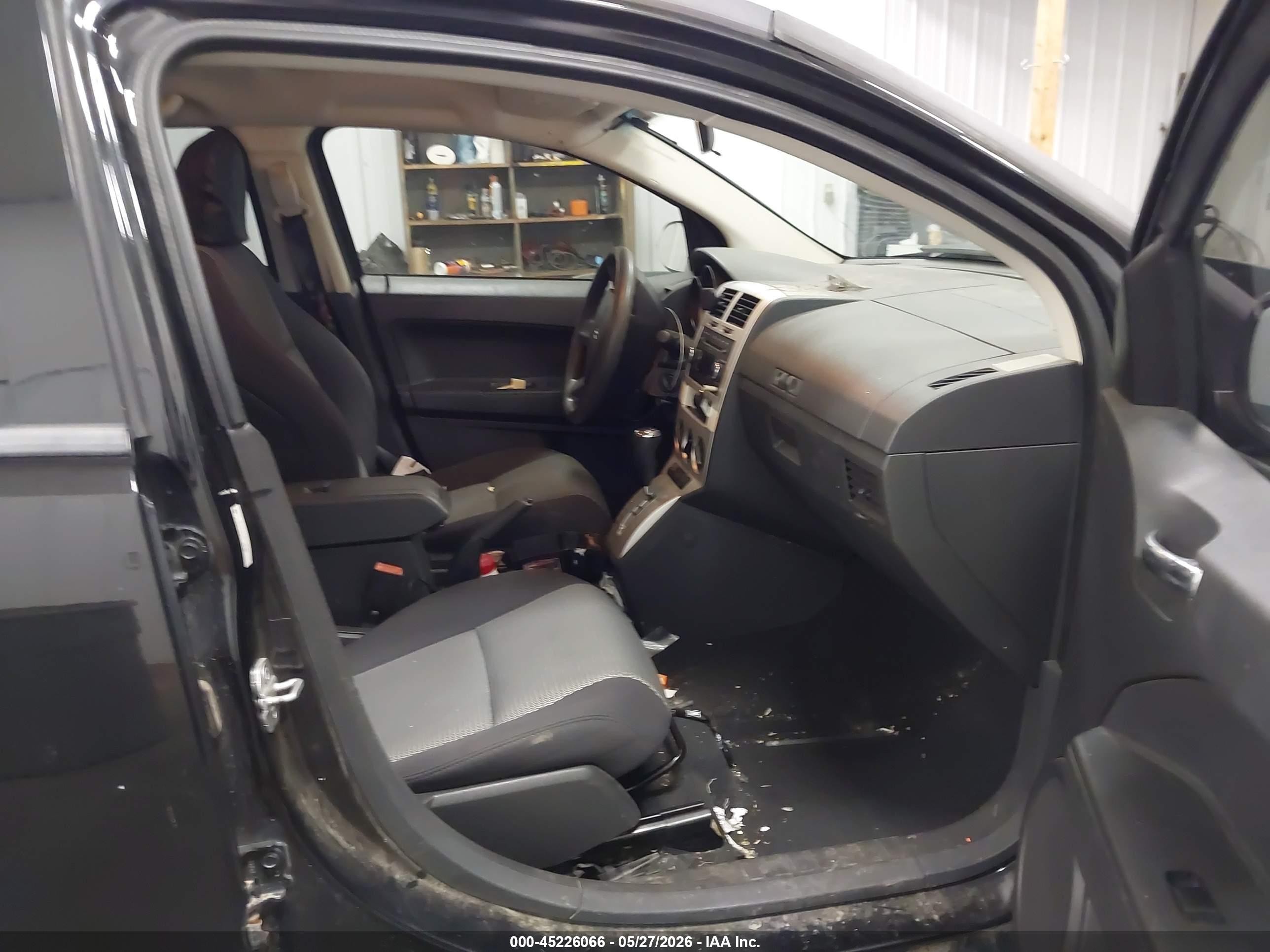2009 Dodge Caliber Sxt Black vin: 1B3HB48A49D100420