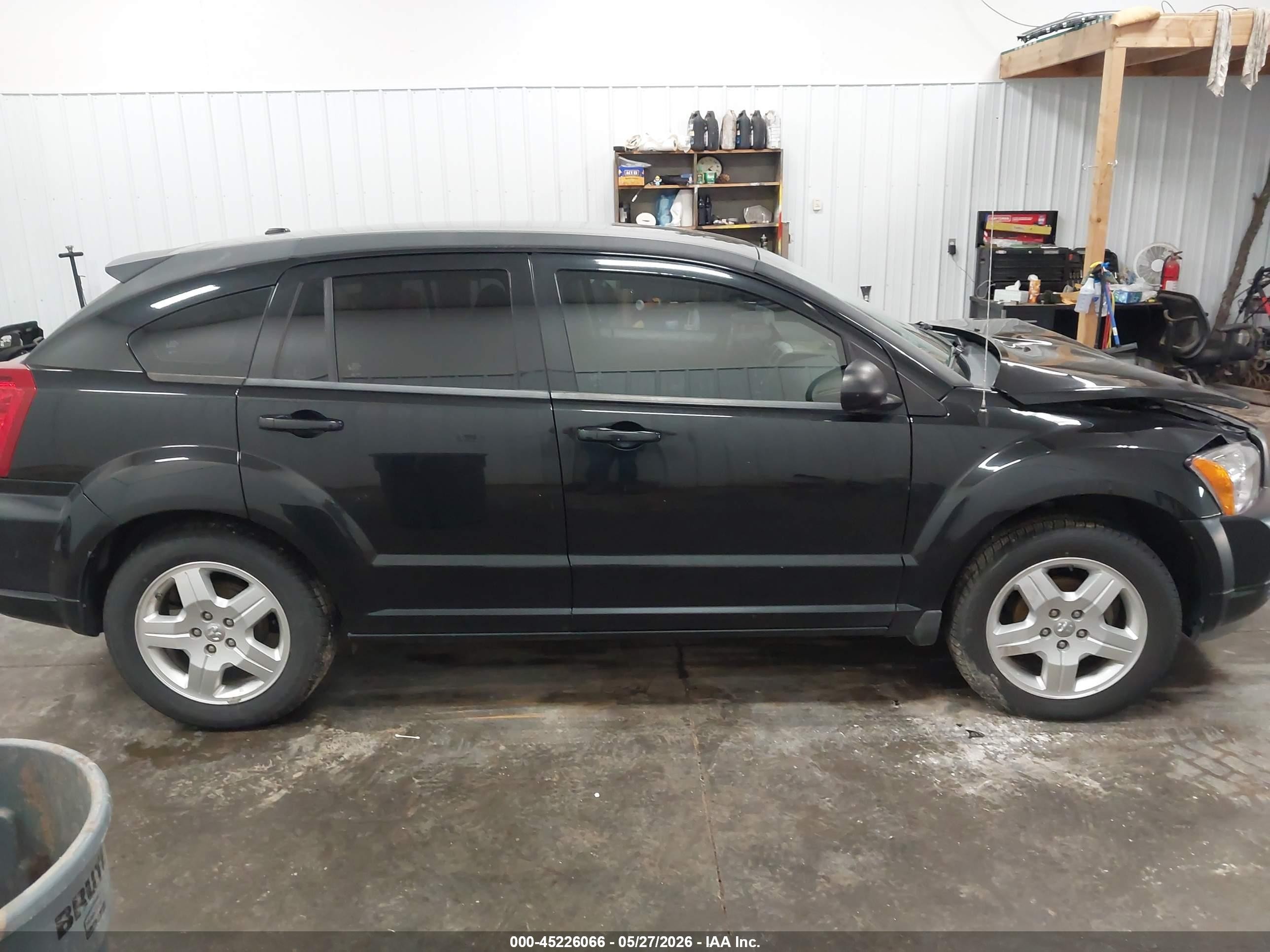 2009 Dodge Caliber Sxt Black vin: 1B3HB48A49D100420