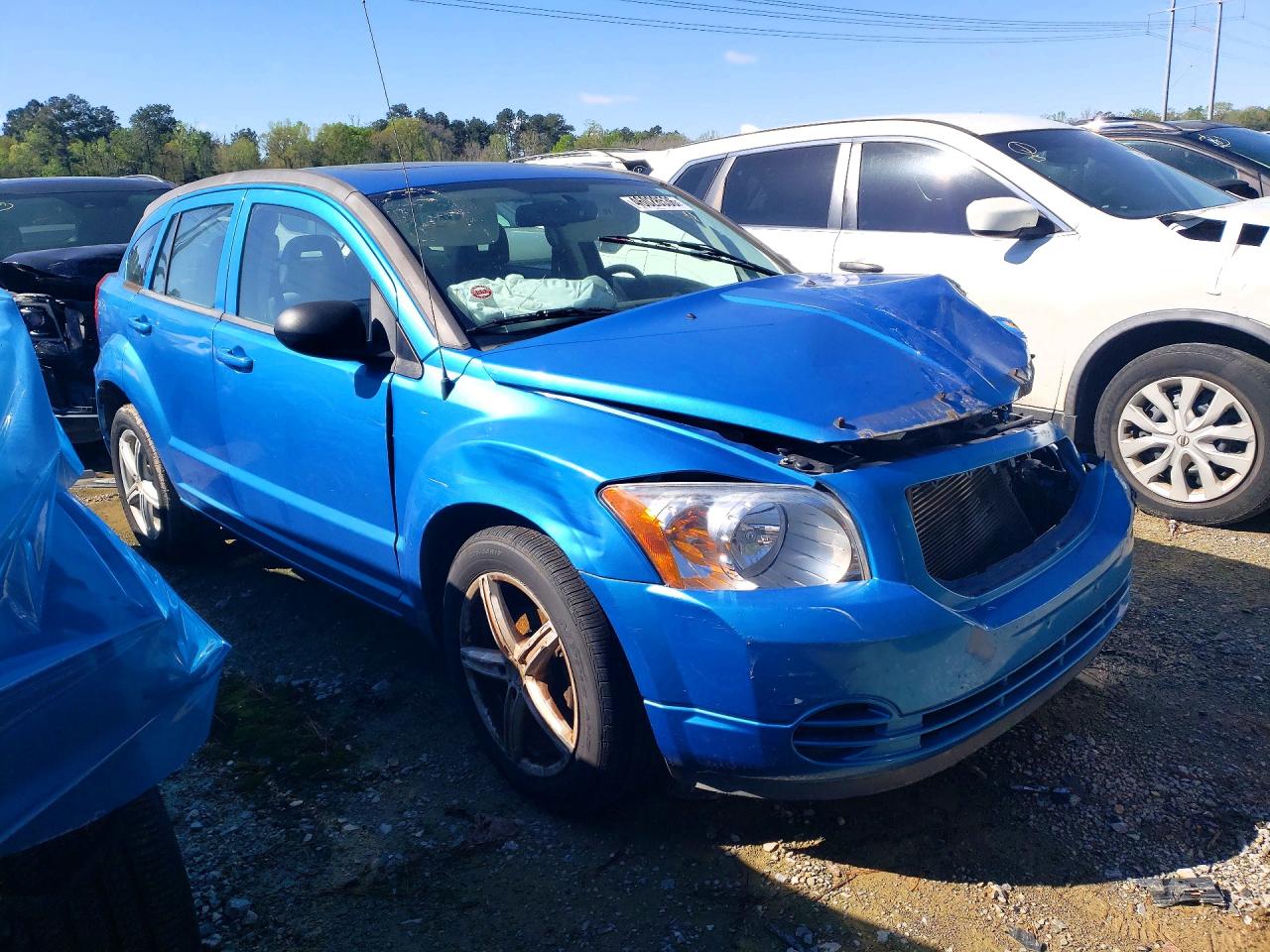 2009 Dodge Caliber Sxt Blue vin: 1B3HB48A49D150203