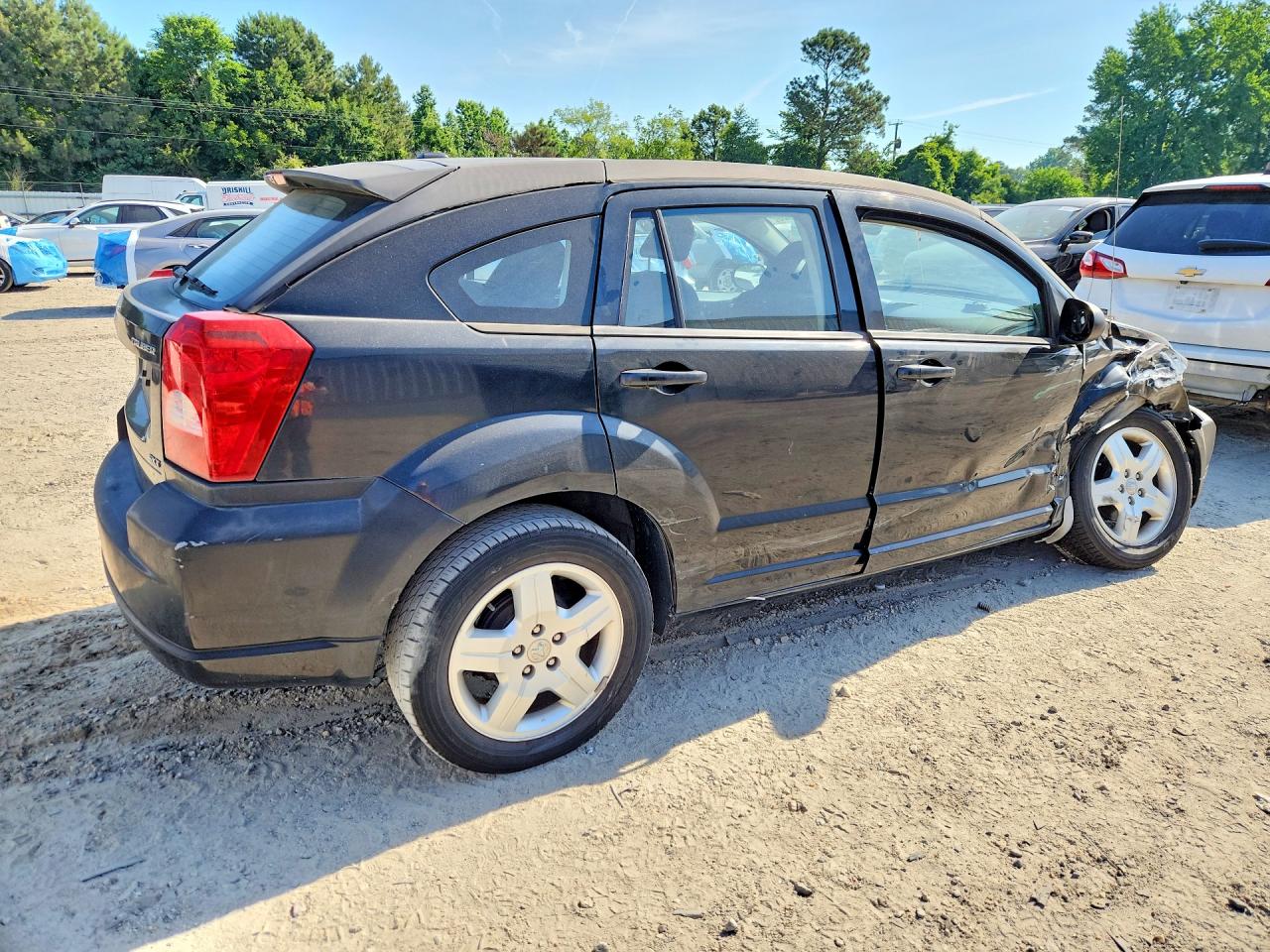 2009 Dodge Caliber Sxt Черный vin: 1B3HB48A59D172467
