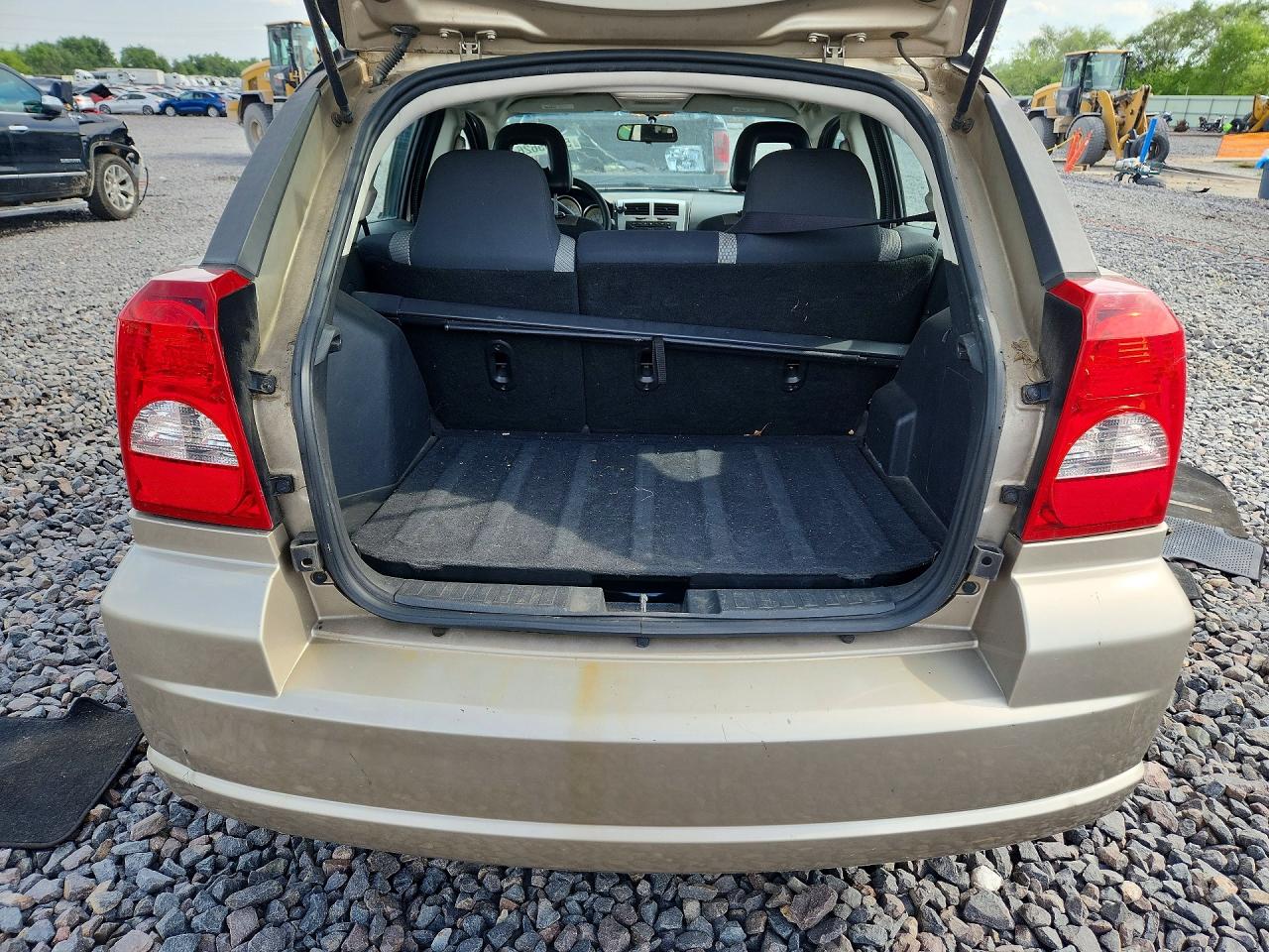 2009 Dodge Caliber Sxt Beige vin: 1B3HB48A59D231730