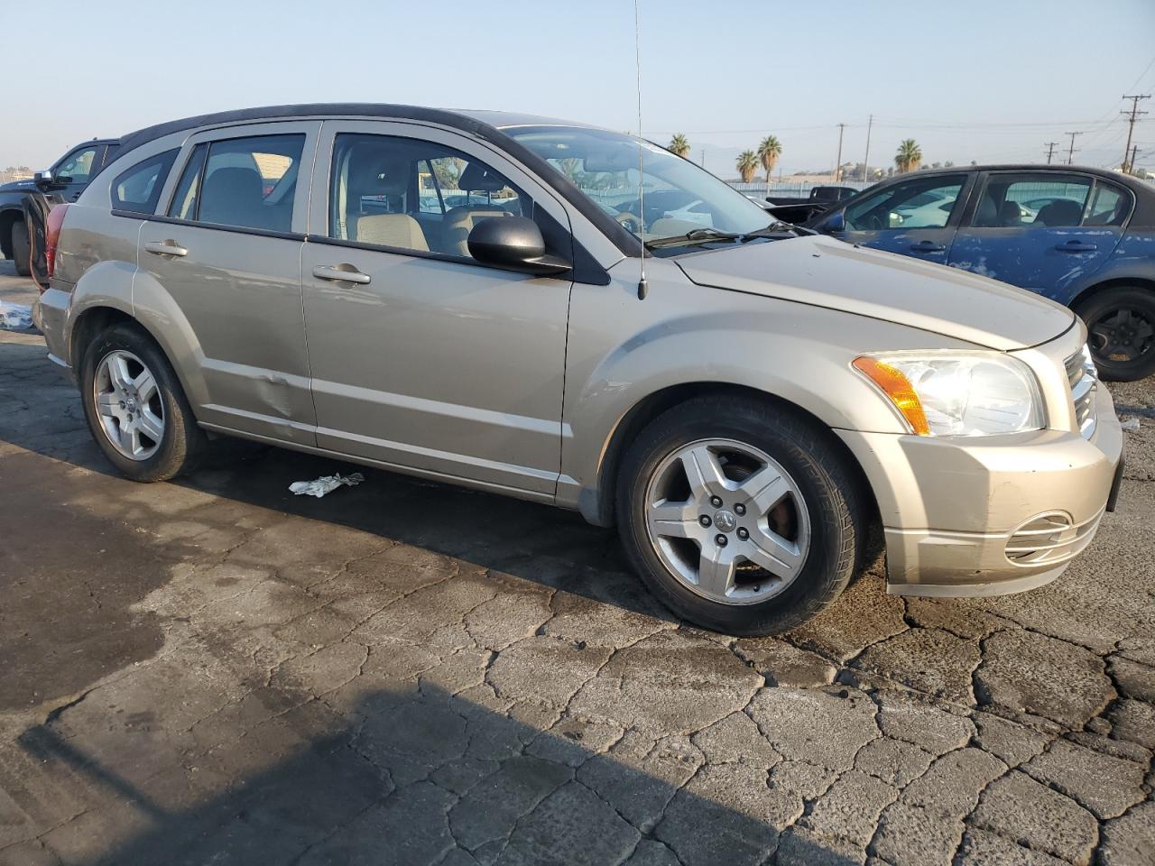 2009 Dodge Caliber Sxt Серебряный vin: 1B3HB48A69D116196