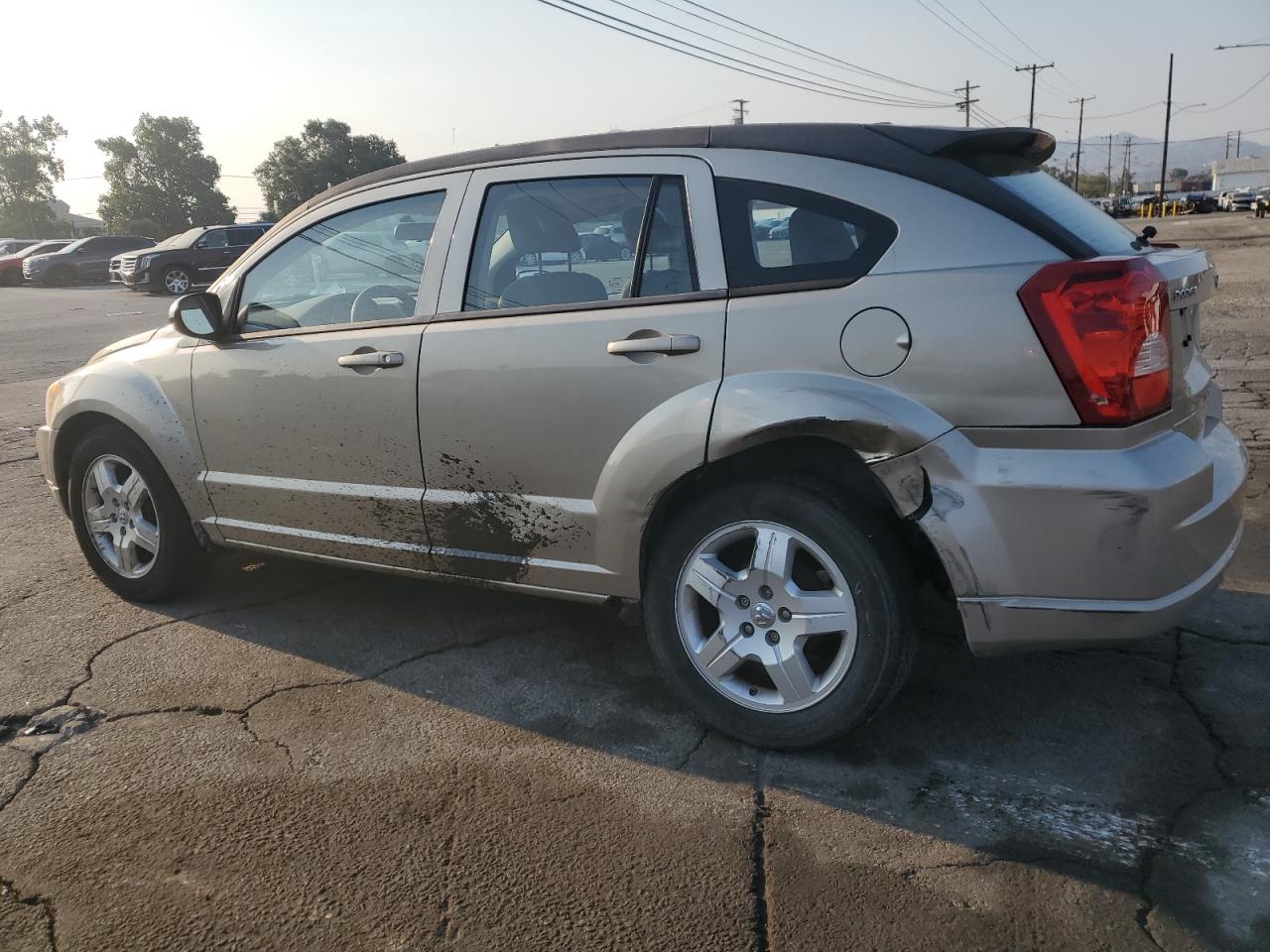 2009 Dodge Caliber Sxt Серебряный vin: 1B3HB48A69D116196