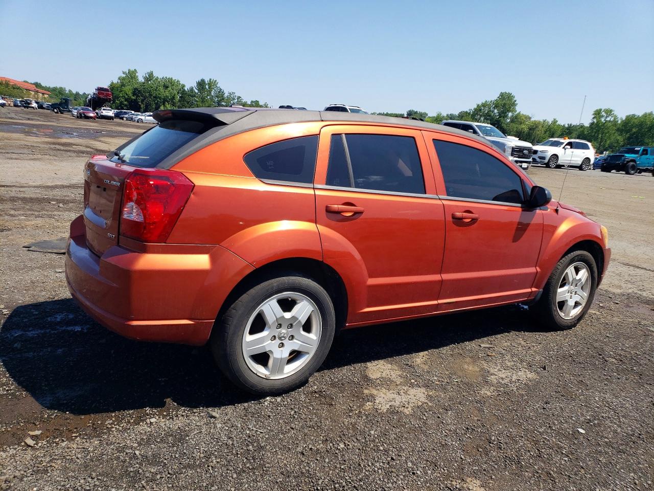 2009 Dodge Caliber Sxt Orange vin: 1B3HB48A69D198057