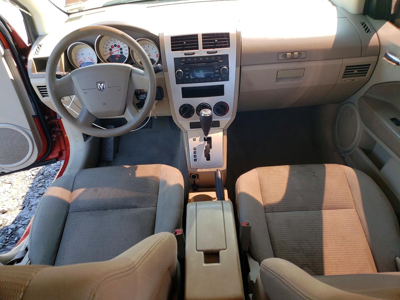 2009 Dodge Caliber Sxt Orange vin: 1B3HB48A69D198057