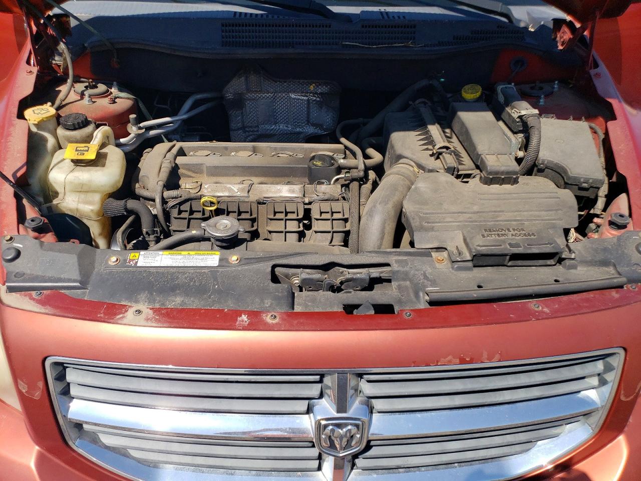 2009 Dodge Caliber Sxt Orange vin: 1B3HB48A69D198057