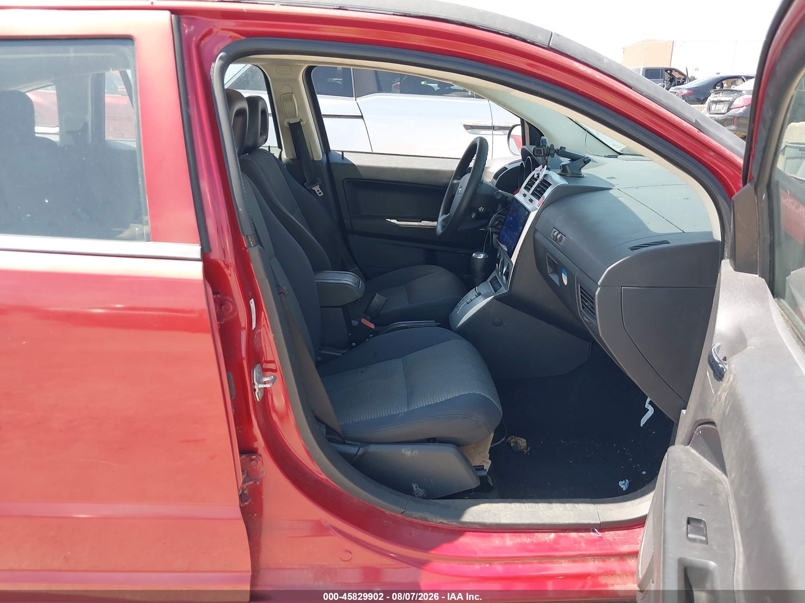 2009 Dodge Caliber Sxt Red vin: 1B3HB48A79D108172