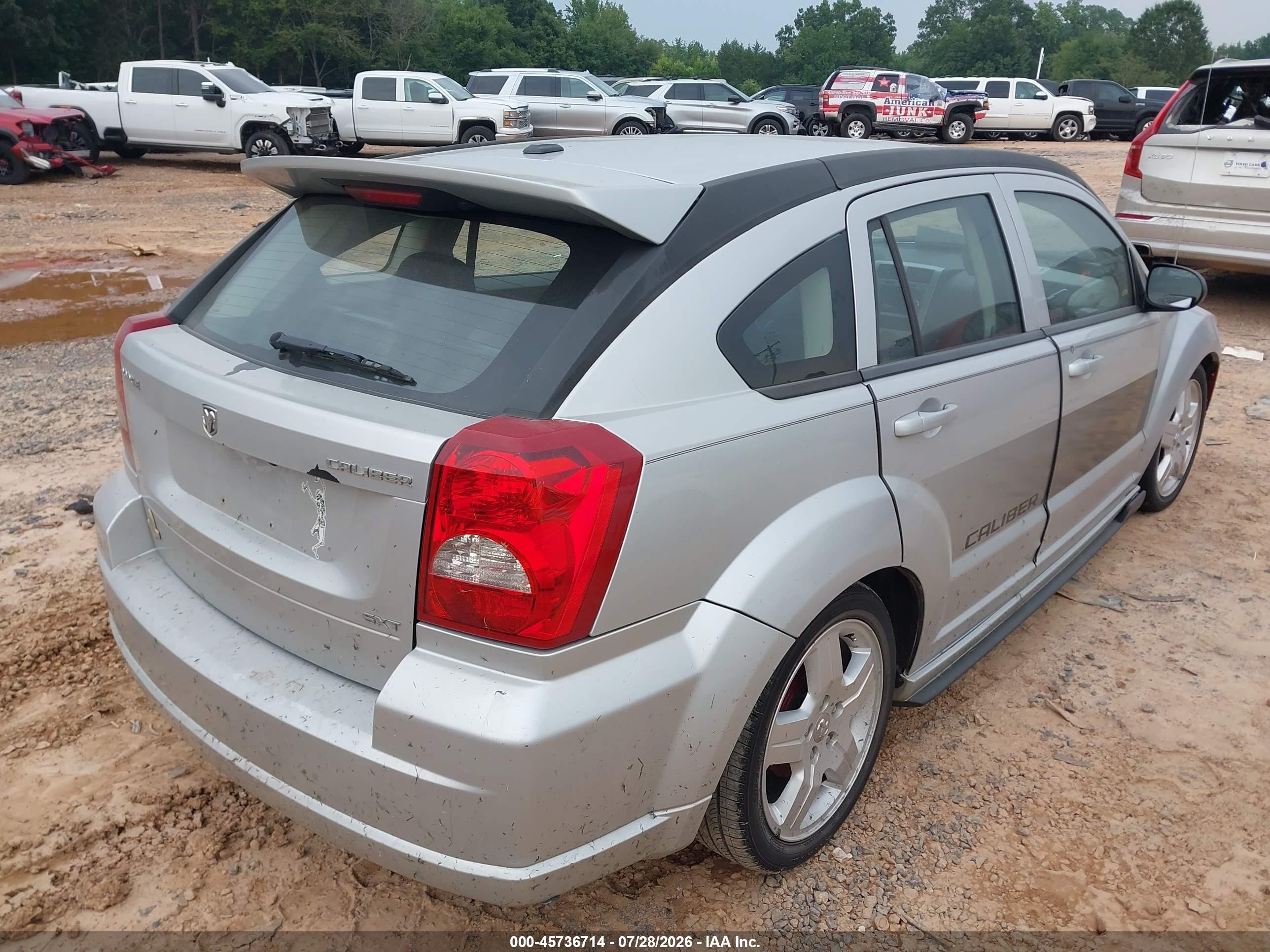 2009 Dodge Caliber Sxt Серебряный vin: 1B3HB48A79D164578