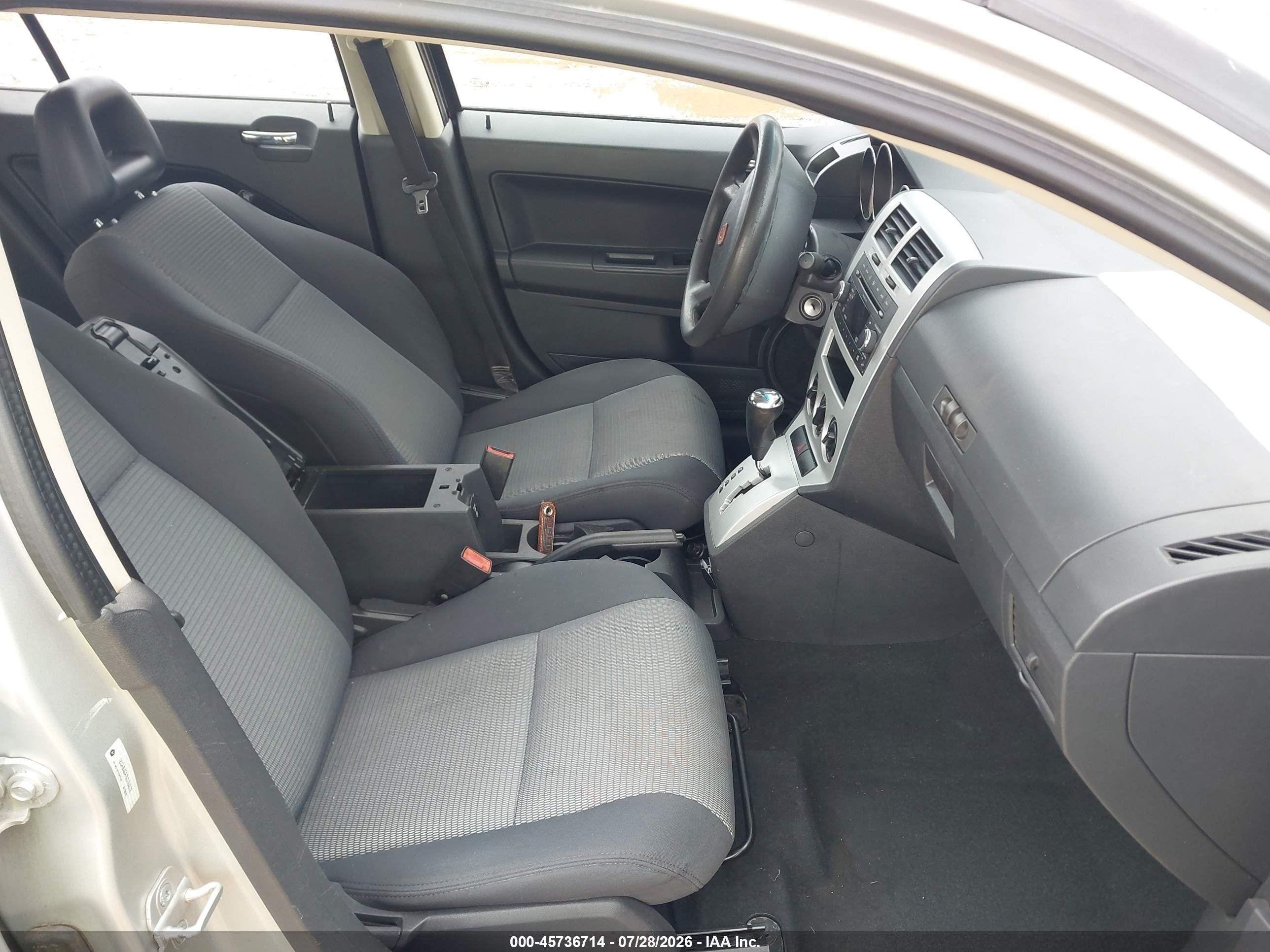 2009 Dodge Caliber Sxt Серебряный vin: 1B3HB48A79D164578