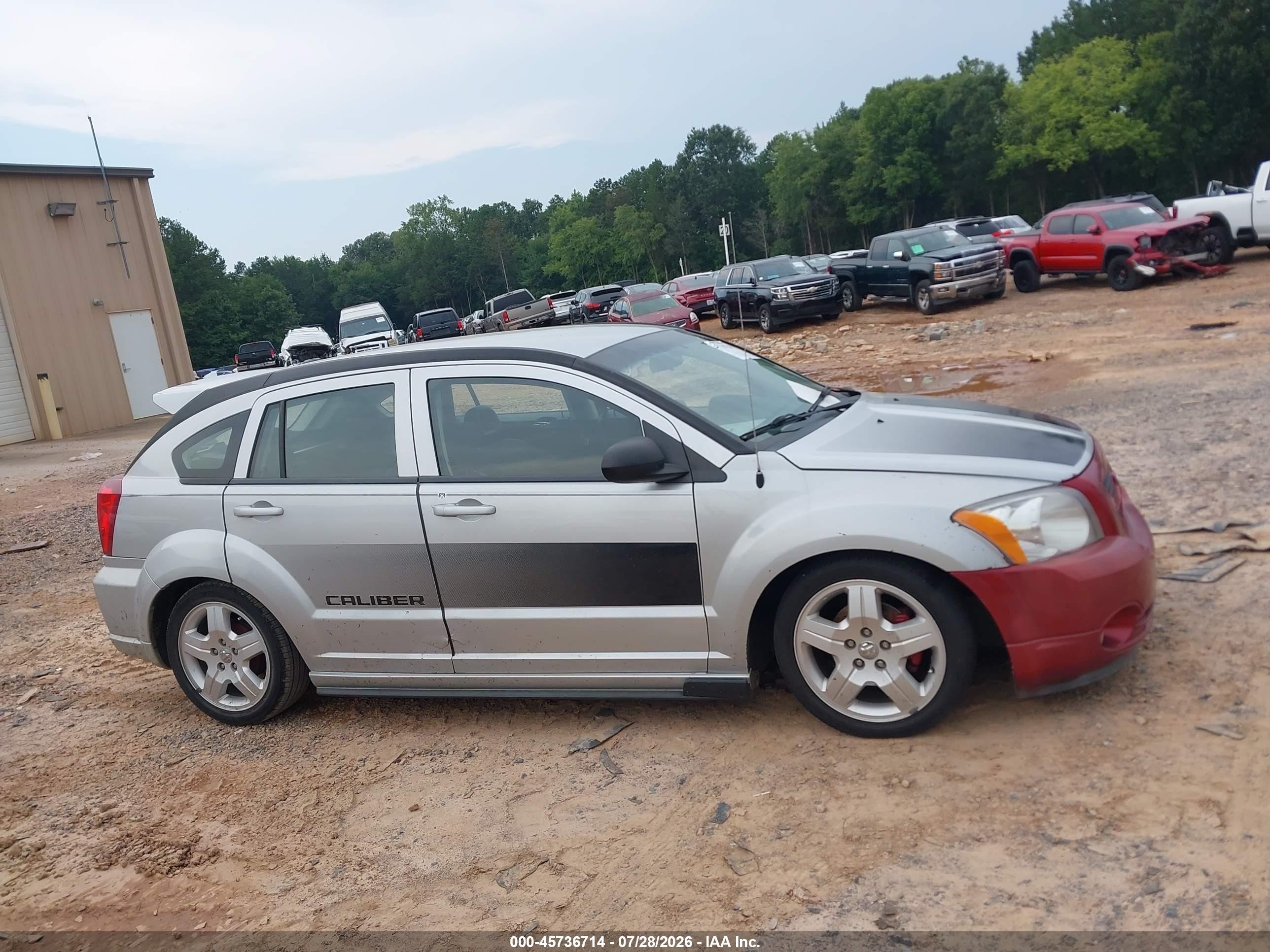 2009 Dodge Caliber Sxt Серебряный vin: 1B3HB48A79D164578