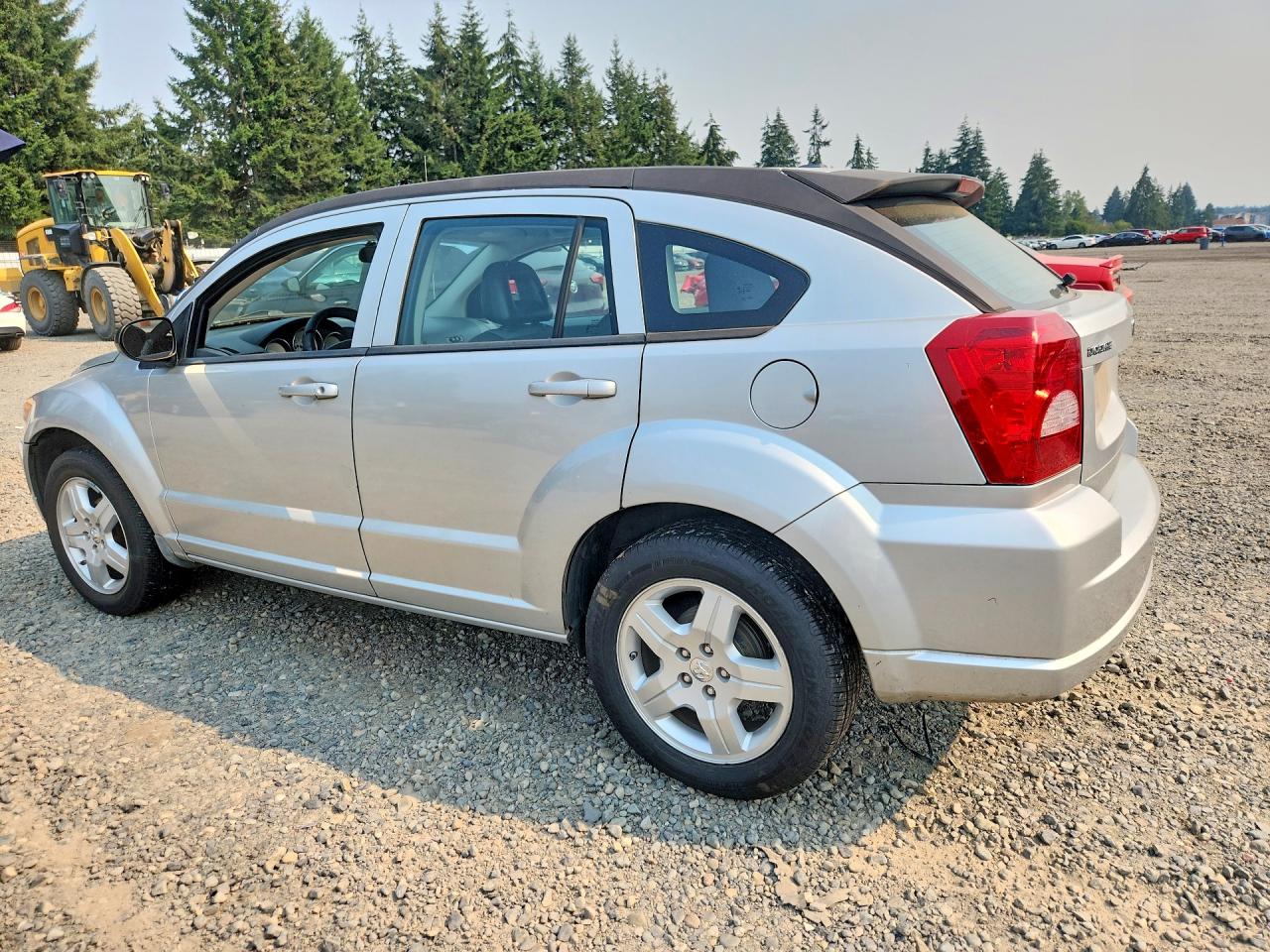 2009 Dodge Caliber Sxt Silver vin: 1B3HB48A89D143707