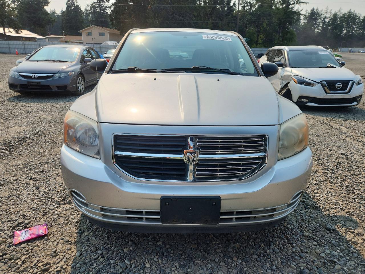 2009 Dodge Caliber Sxt Silver vin: 1B3HB48A89D143707