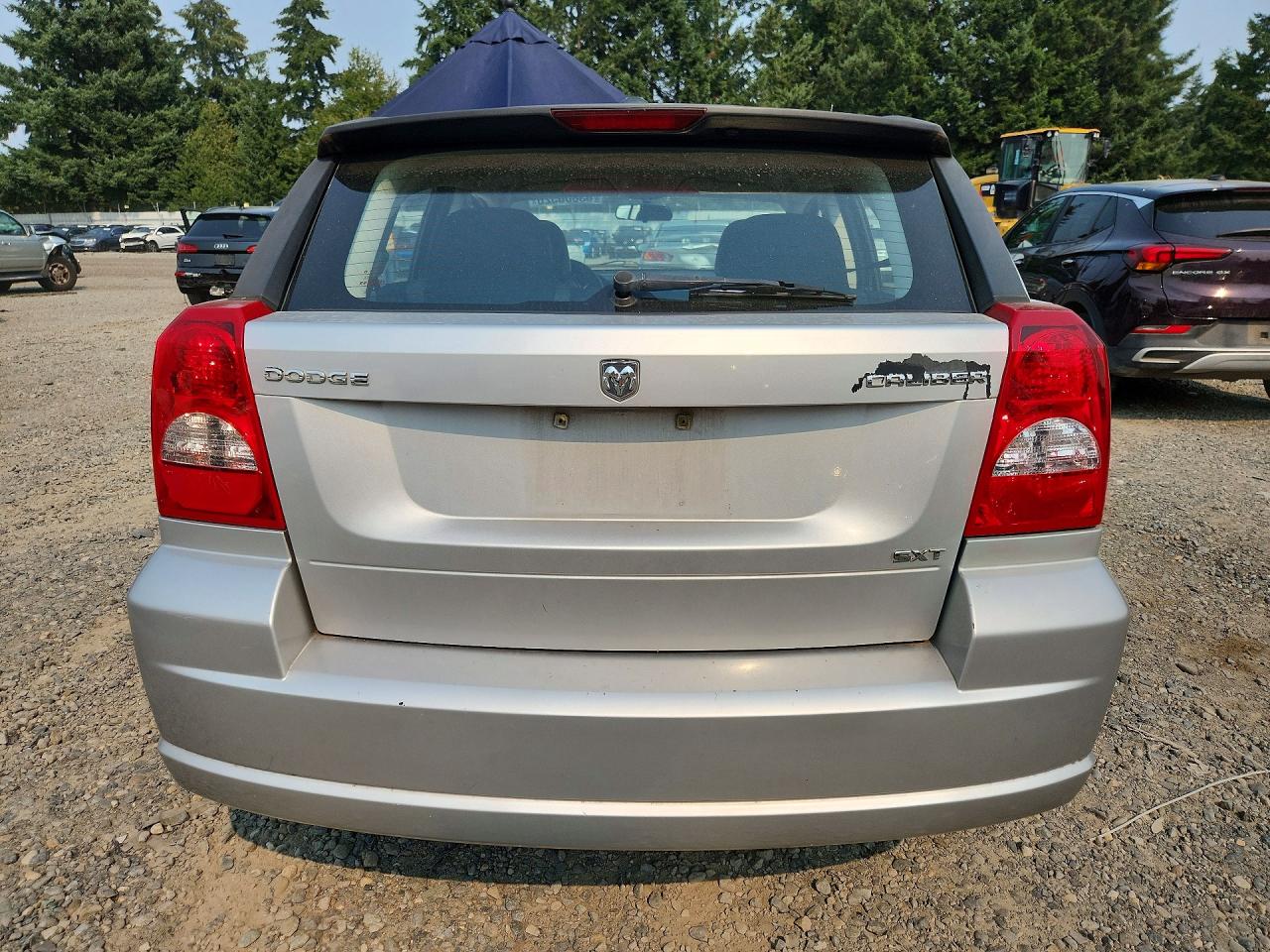 2009 Dodge Caliber Sxt Silver vin: 1B3HB48A89D143707