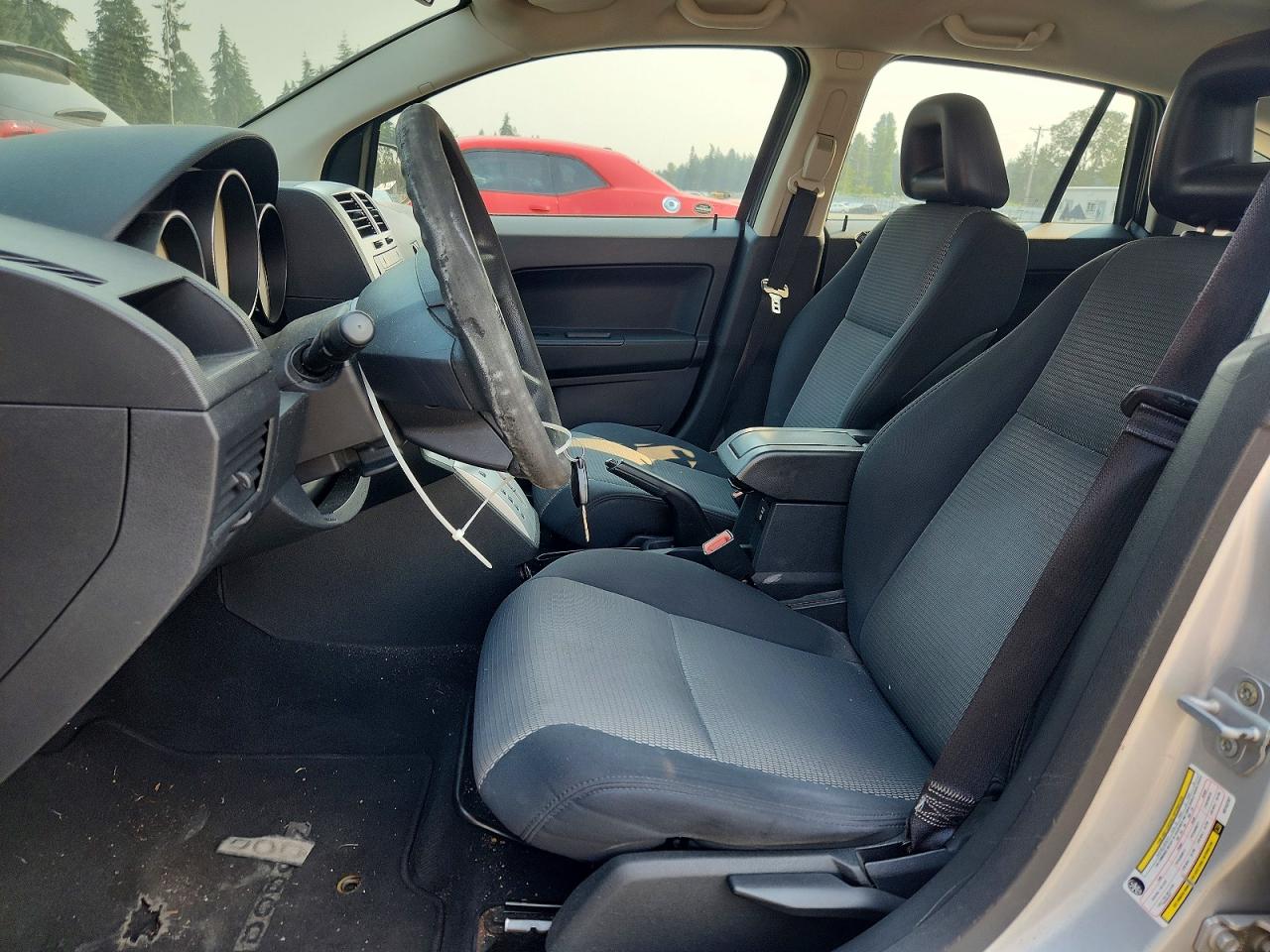 2009 Dodge Caliber Sxt Silver vin: 1B3HB48A89D143707