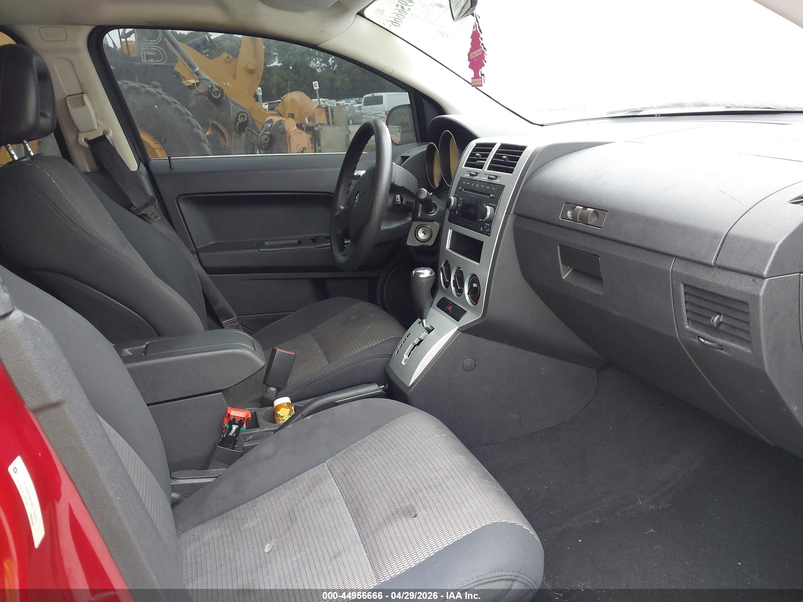 2009 Dodge Caliber Sxt Red vin: 1B3HB48A99D180927