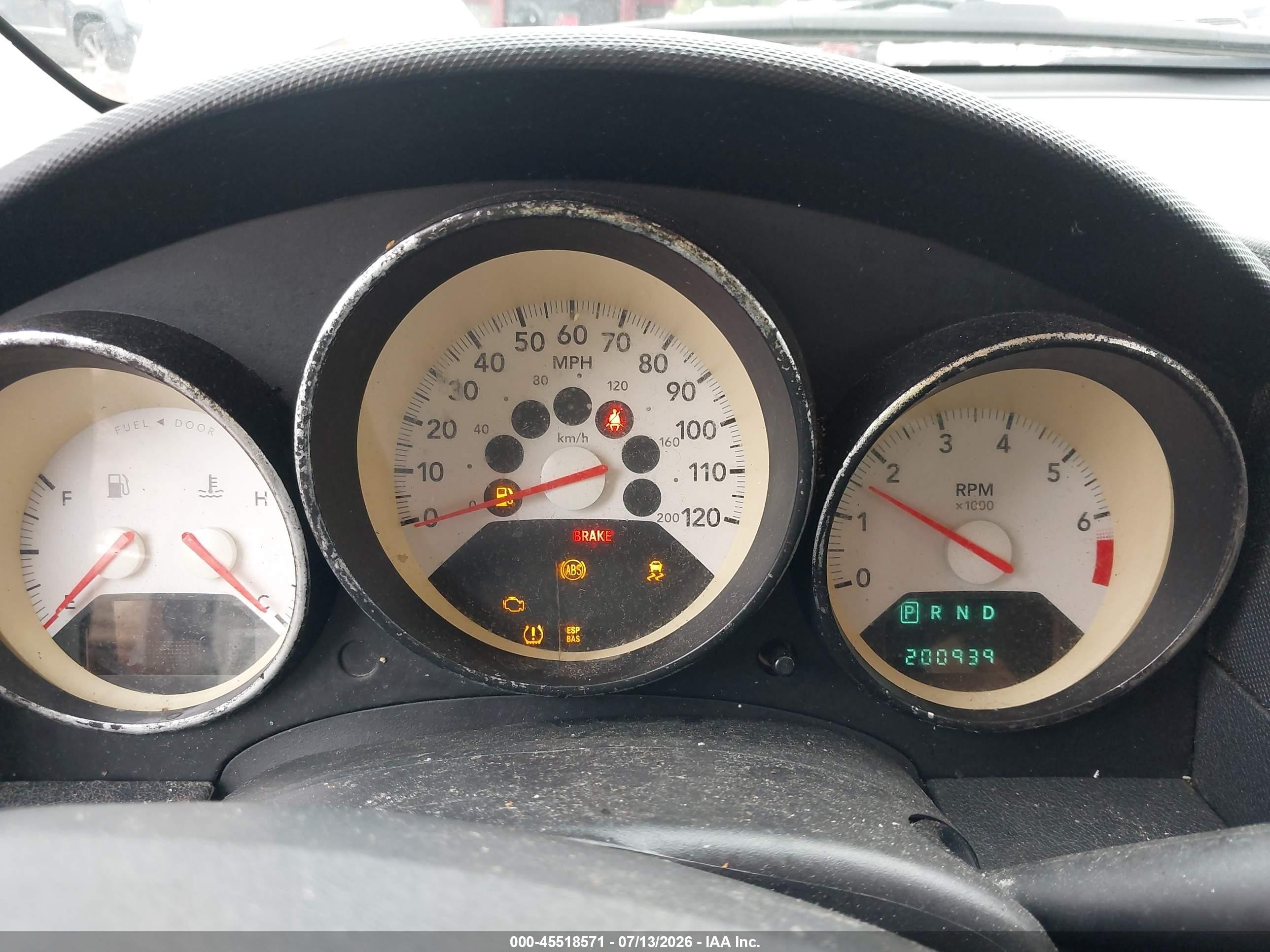 2009 Dodge Caliber Sxt Silver vin: 1B3HB48AX9D215863