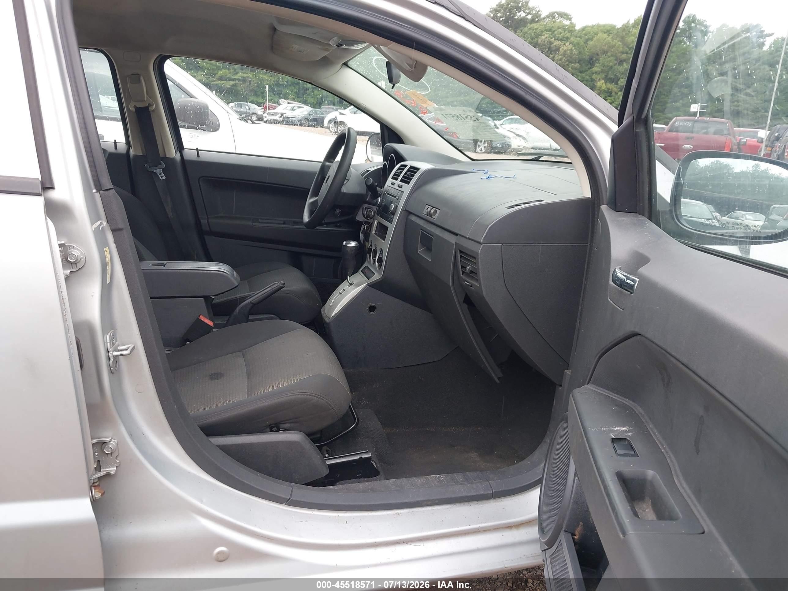 2009 Dodge Caliber Sxt Silver vin: 1B3HB48AX9D215863