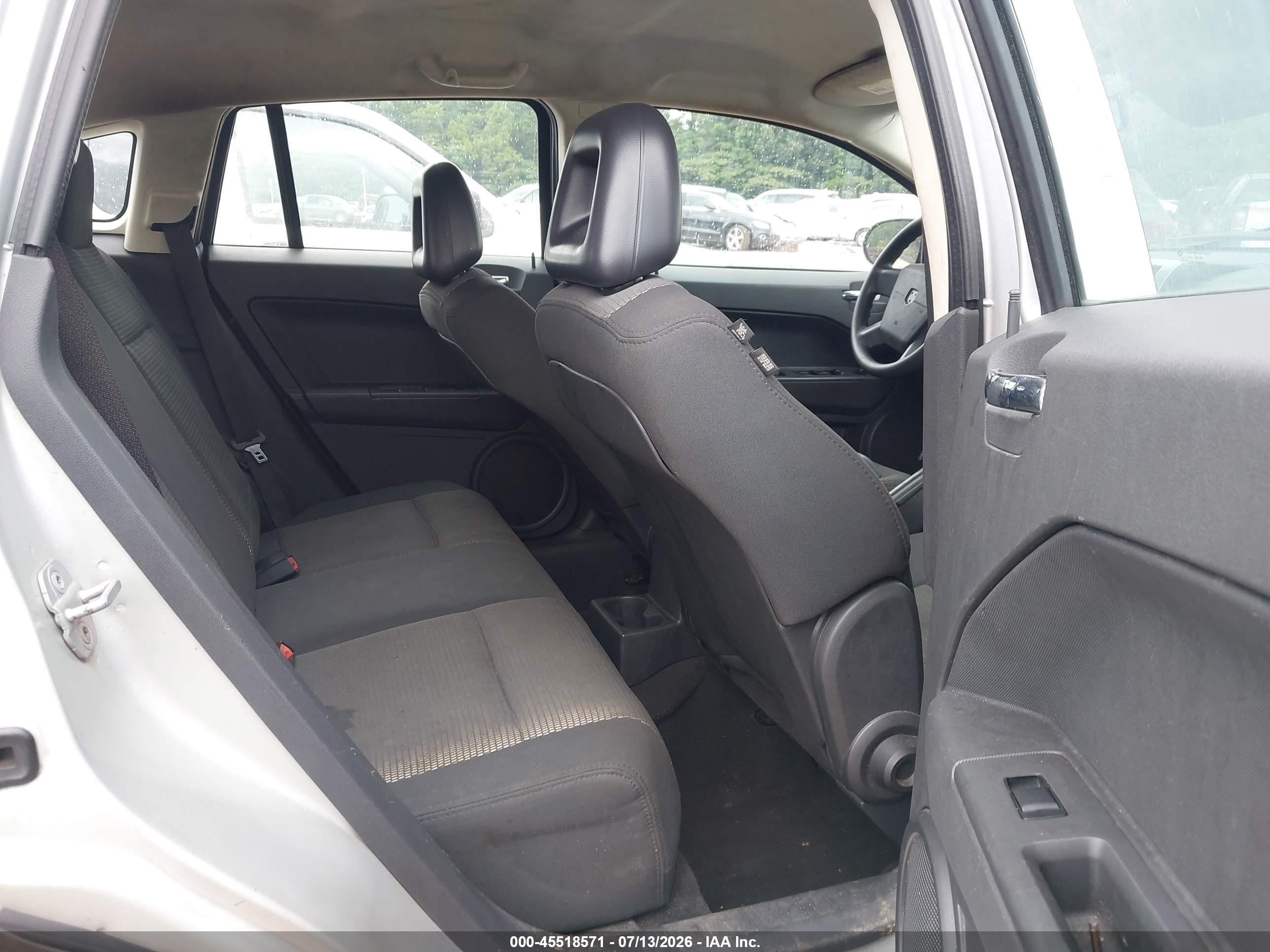 2009 Dodge Caliber Sxt Silver vin: 1B3HB48AX9D215863