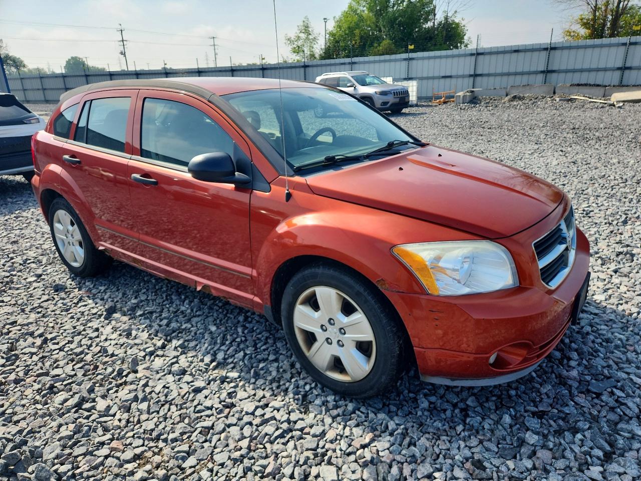 2007 Dodge Caliber Sxt Orange vin: 1B3HB48B07D591736