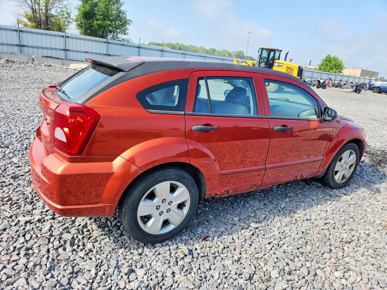 2007 Dodge Caliber Sxt Orange vin: 1B3HB48B07D591736