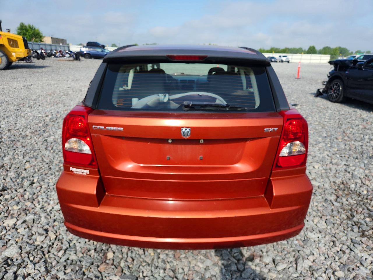 2007 Dodge Caliber Sxt Orange vin: 1B3HB48B07D591736