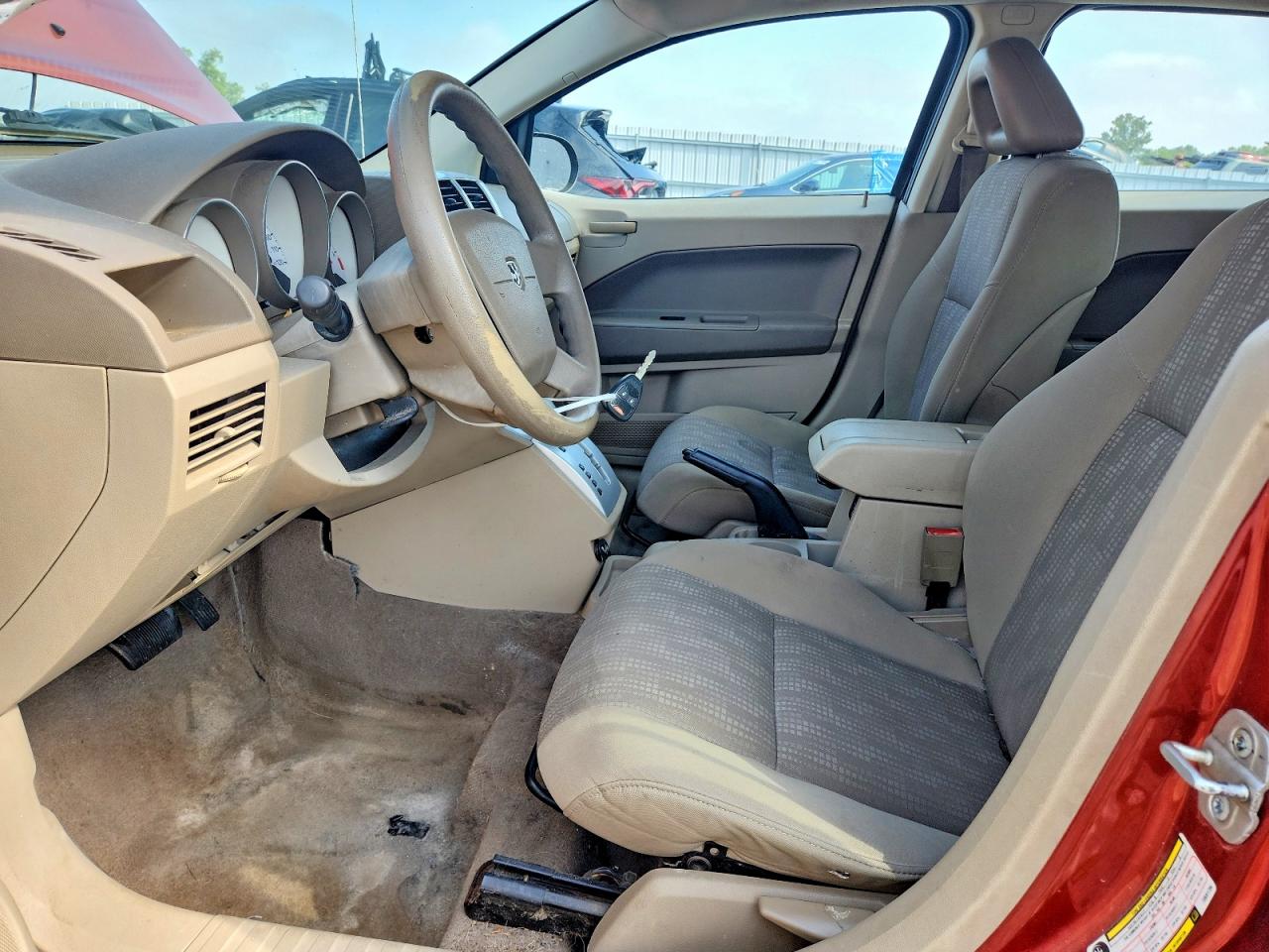 2007 Dodge Caliber Sxt Orange vin: 1B3HB48B07D591736