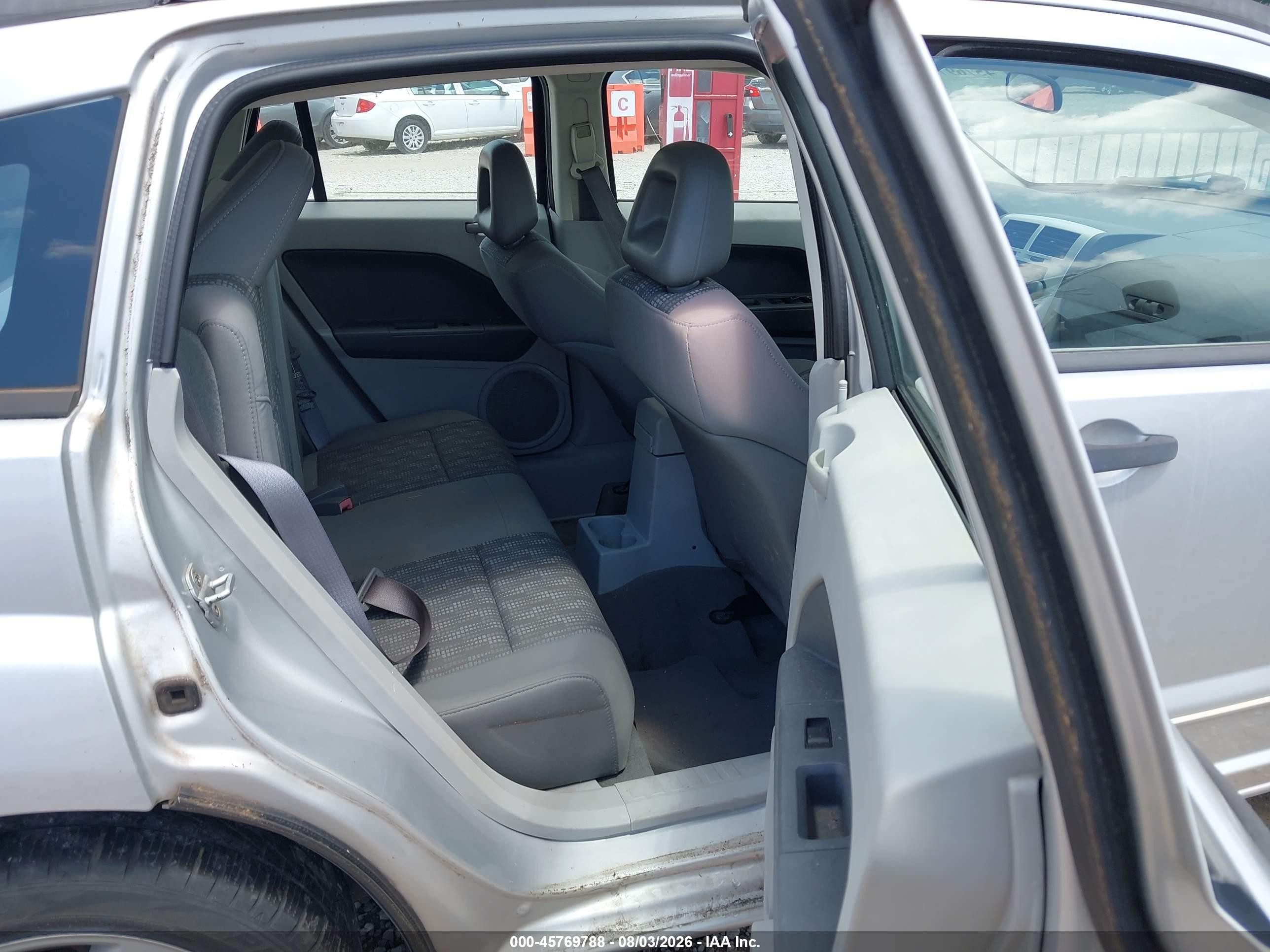 2007 Dodge Caliber Sxt Silver vin: 1B3HB48B07D598637