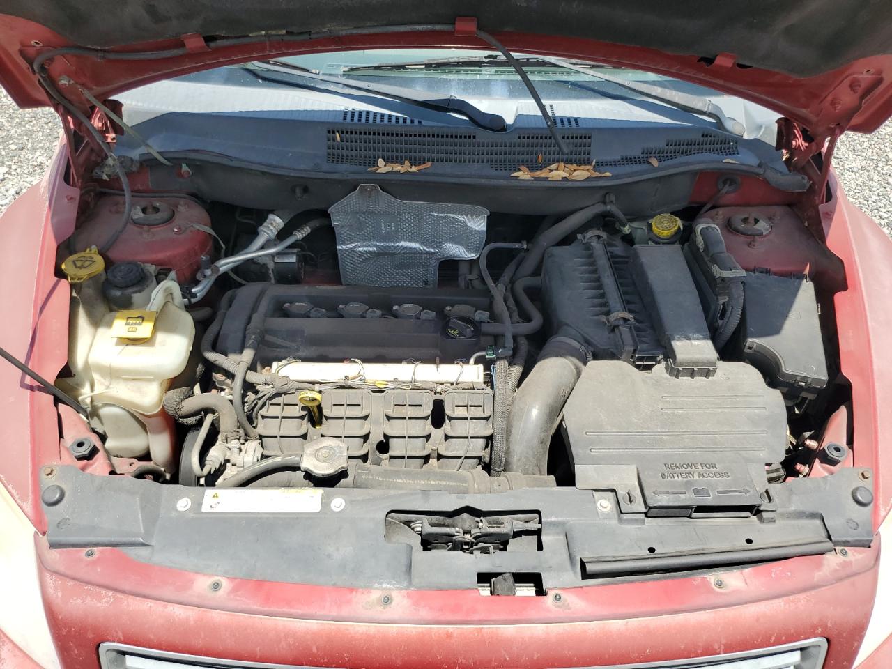 2008 Dodge Caliber Sxt Red vin: 1B3HB48B08D604583