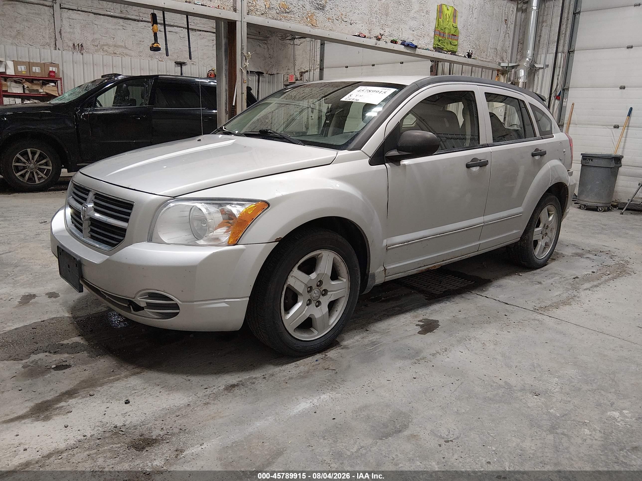 2008 Dodge Caliber Sxt Серебряный vin: 1B3HB48B08D646798