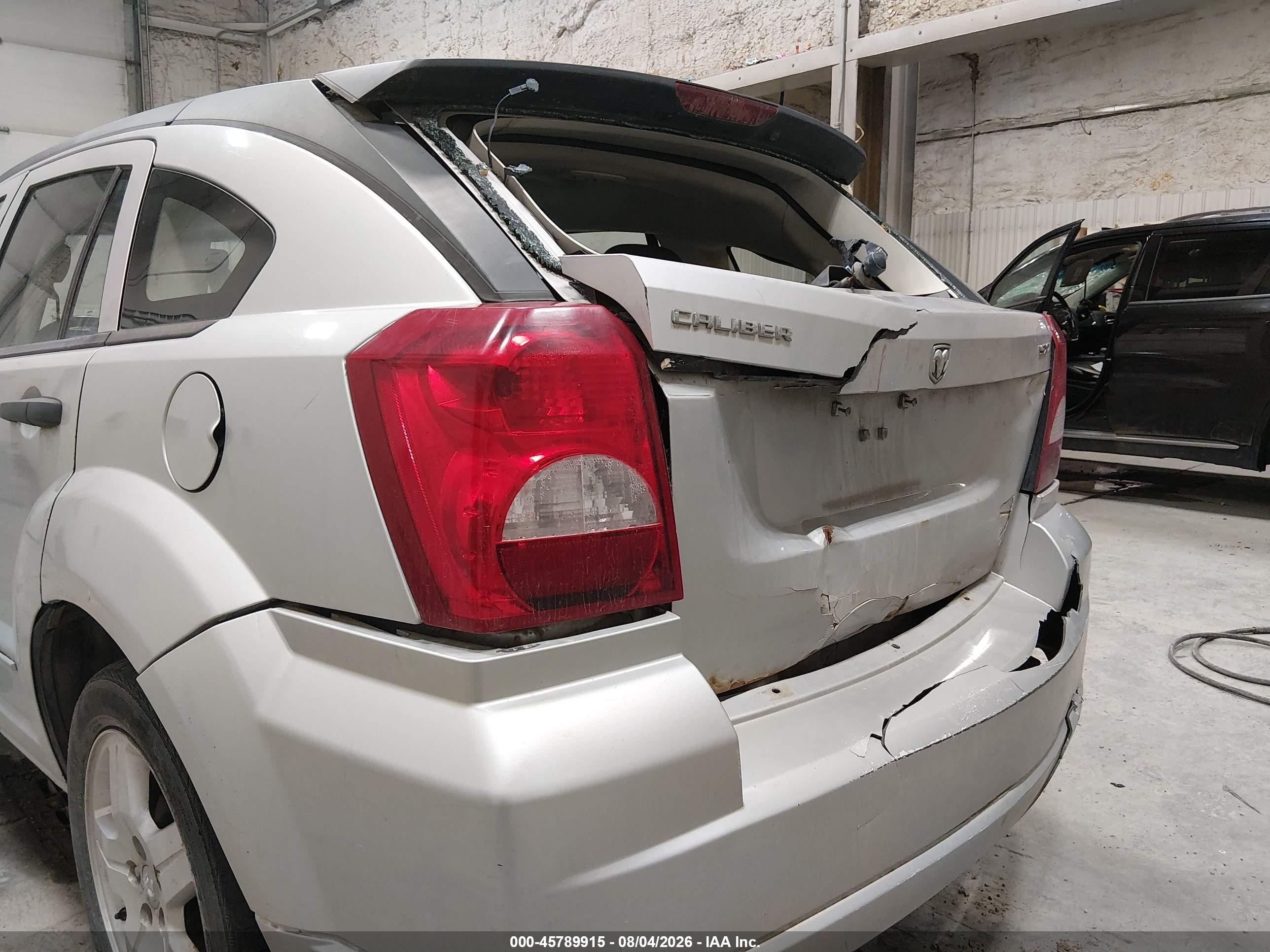 2008 Dodge Caliber Sxt Серебряный vin: 1B3HB48B08D646798