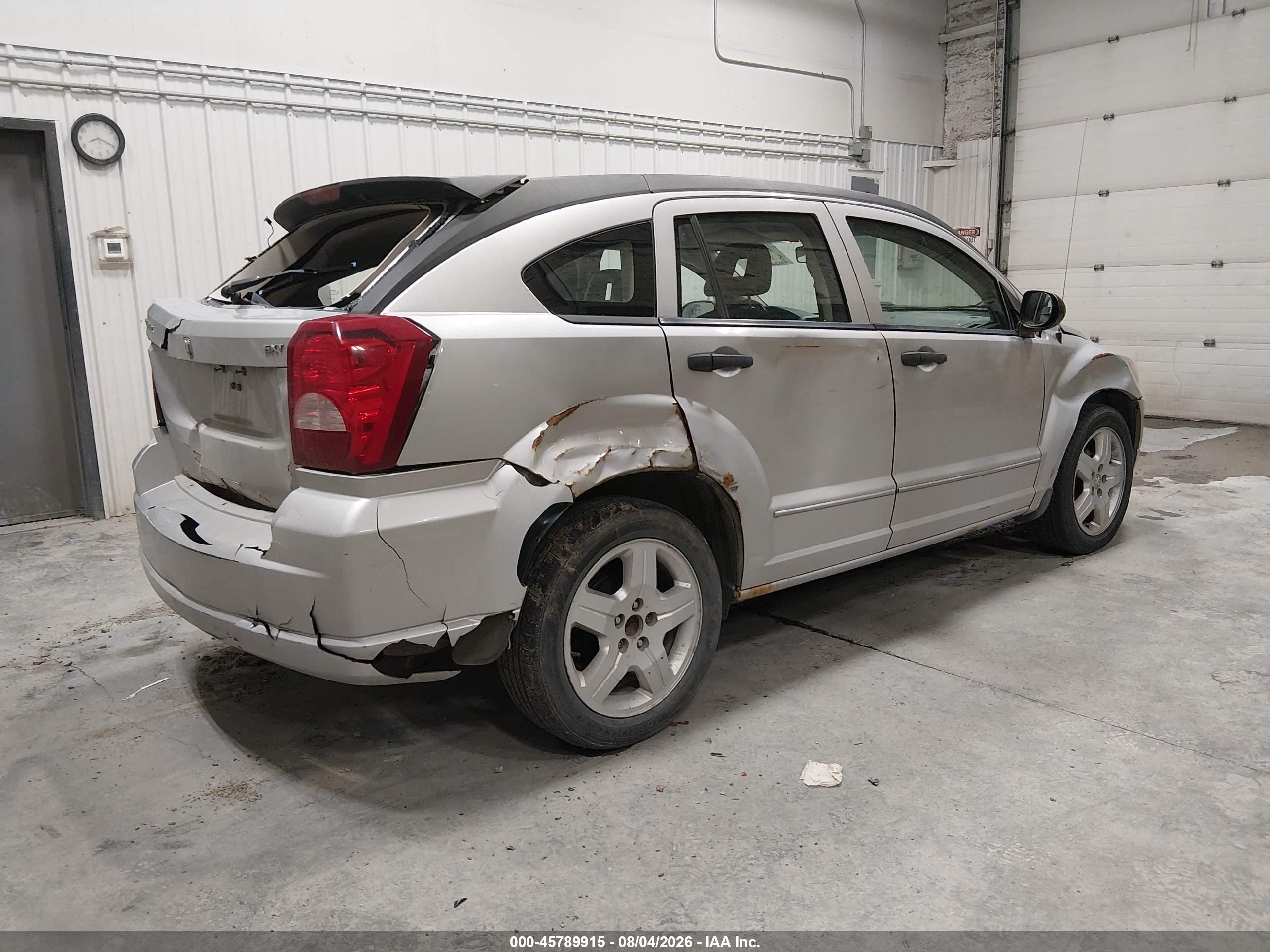 2008 Dodge Caliber Sxt Серебряный vin: 1B3HB48B08D646798